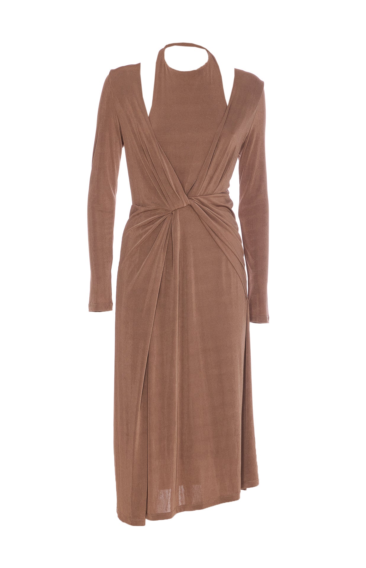 Eleh Dresses Beige Polyester