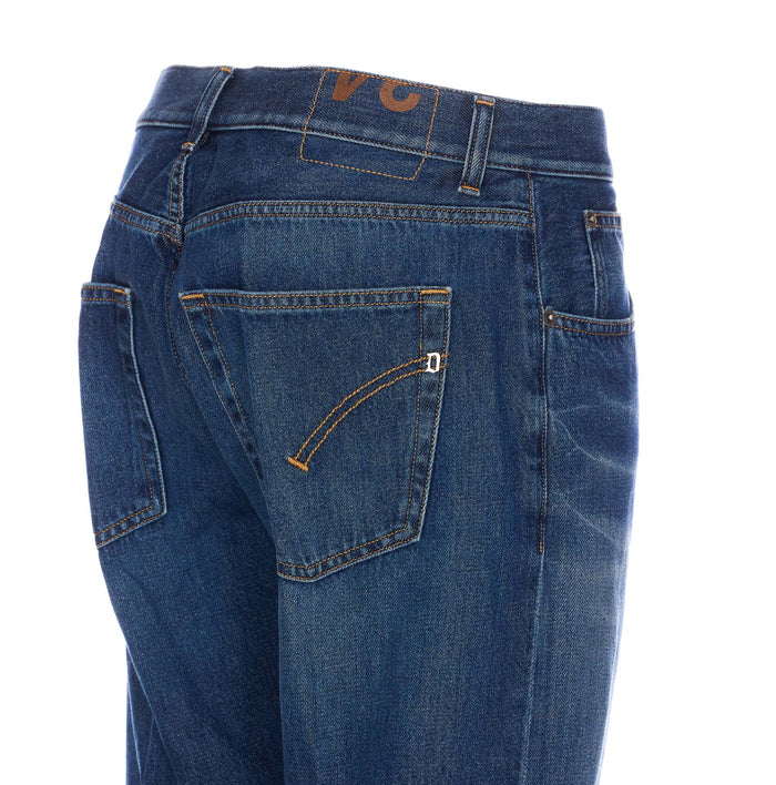 Dondup Jeans Blue Cotton