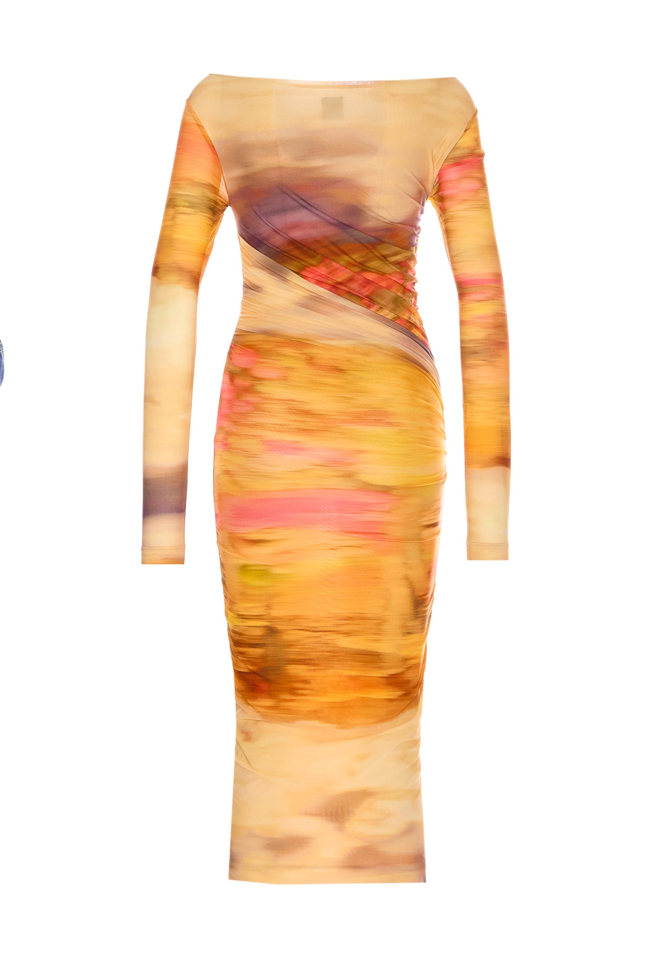Pinko Dresses Orange Nylon
