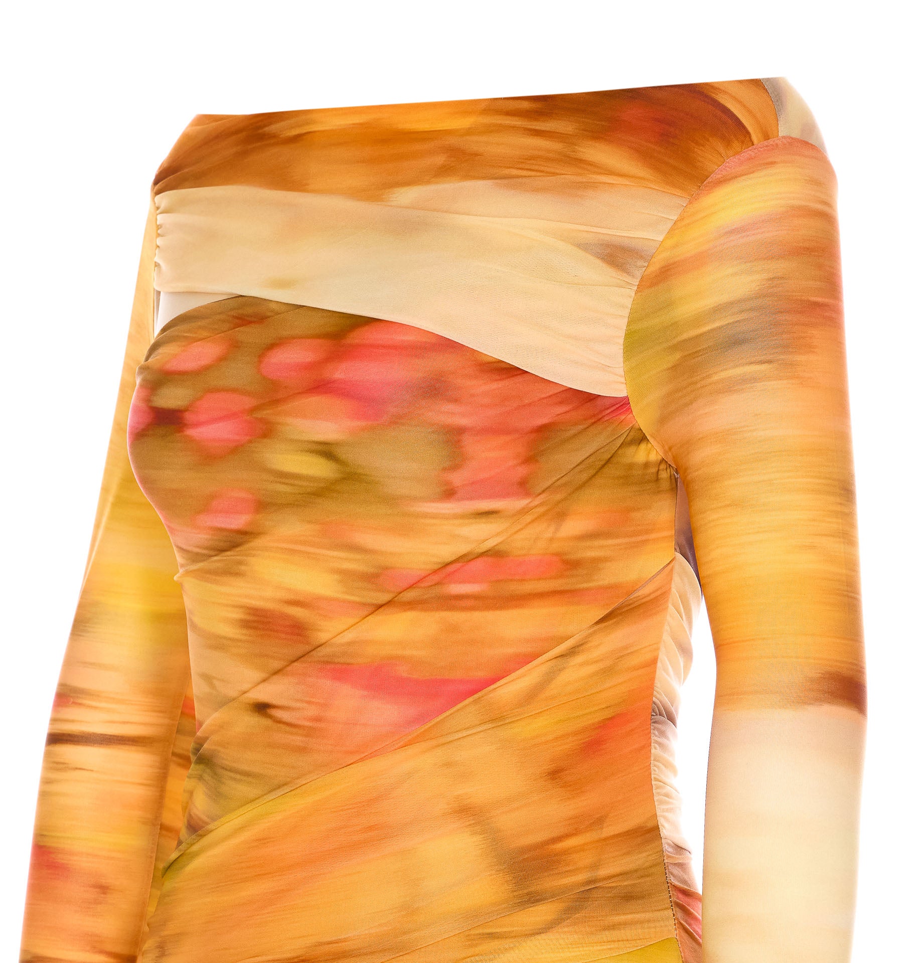 Pinko Dresses Orange Nylon
