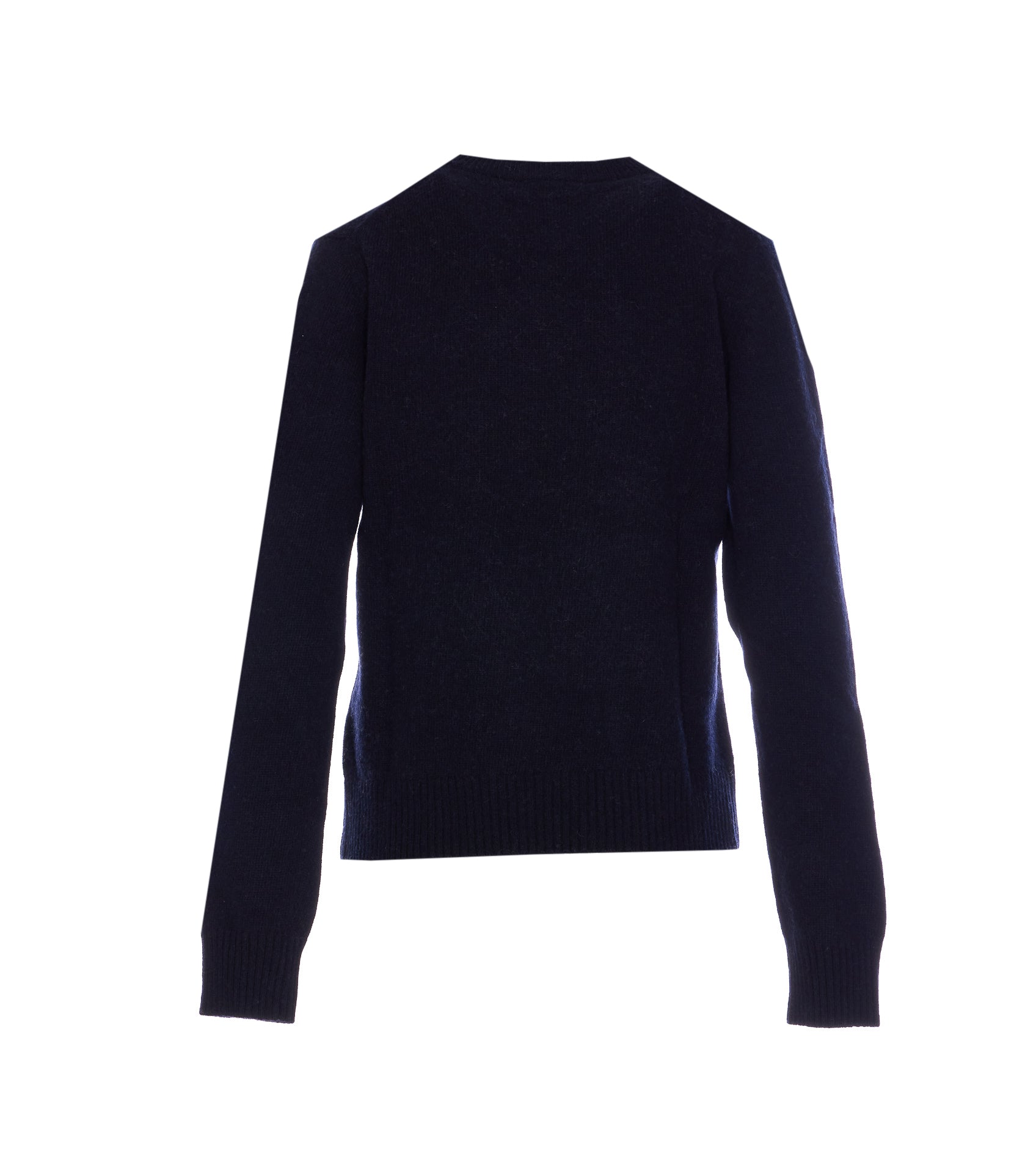 Ganni Sweaters Blue Wool