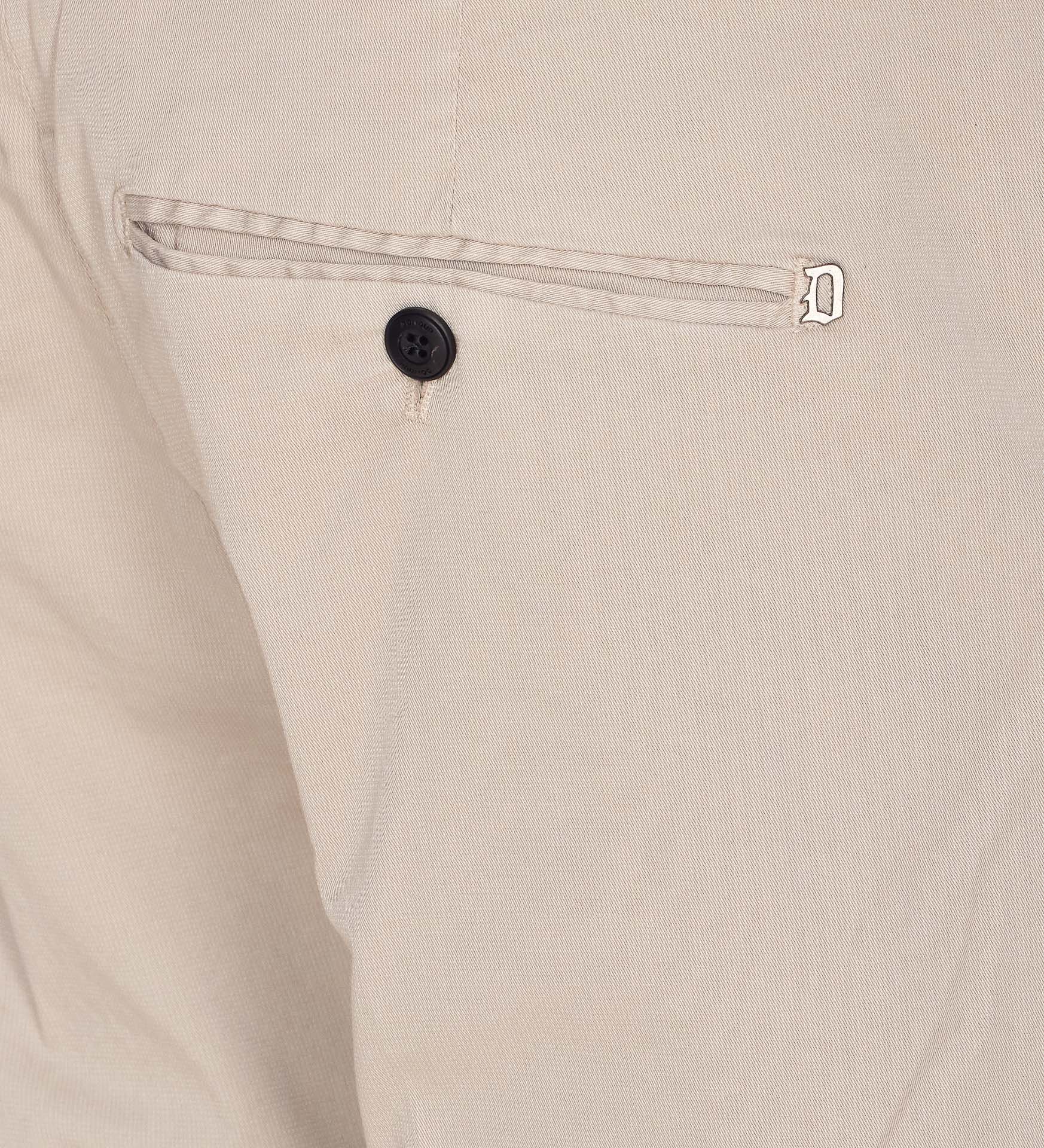 Dondup Trousers Beige Lyocell