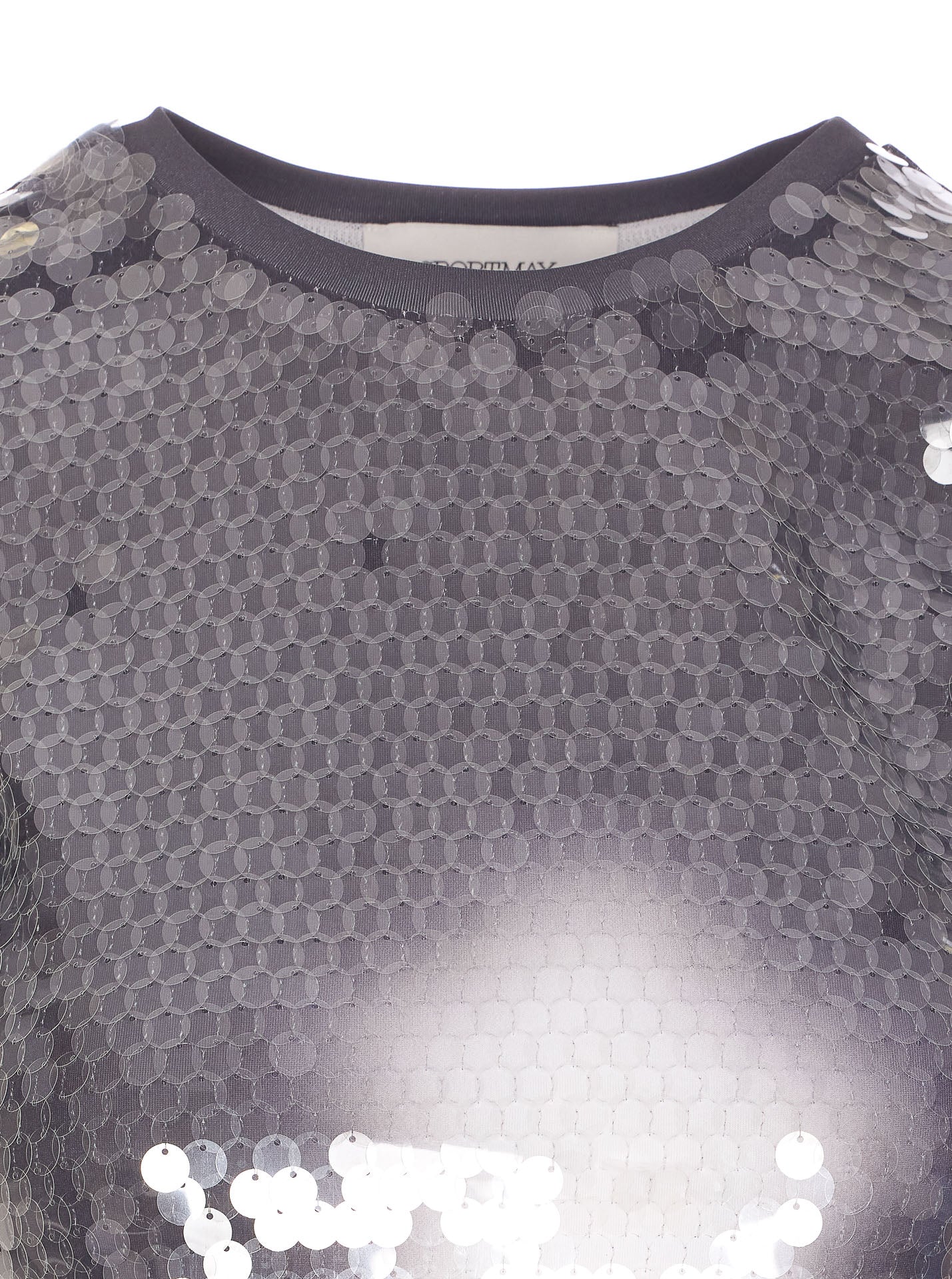 Sportmax Top Silver Polyamide