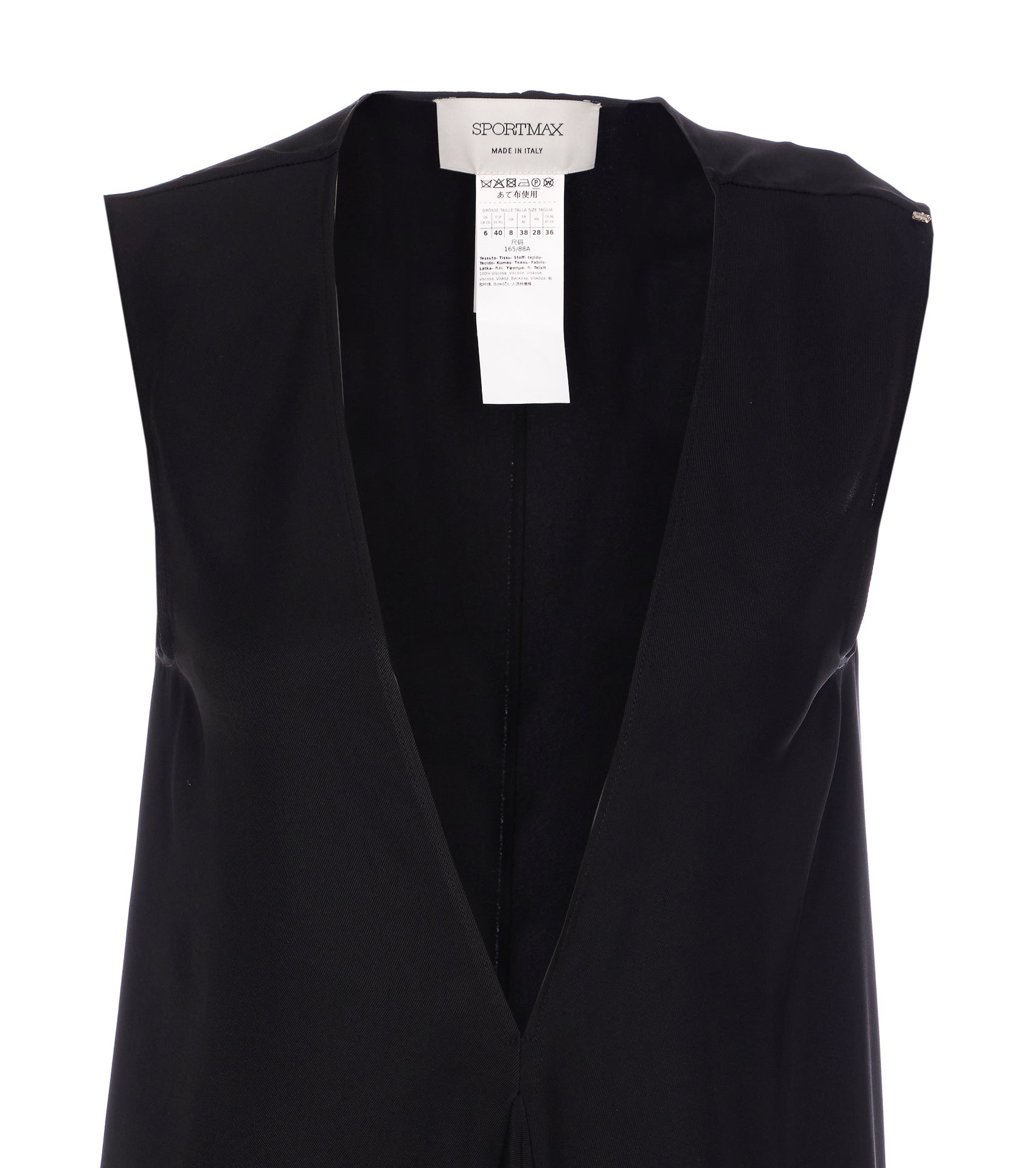 Sportmax Dresses Black Viscose