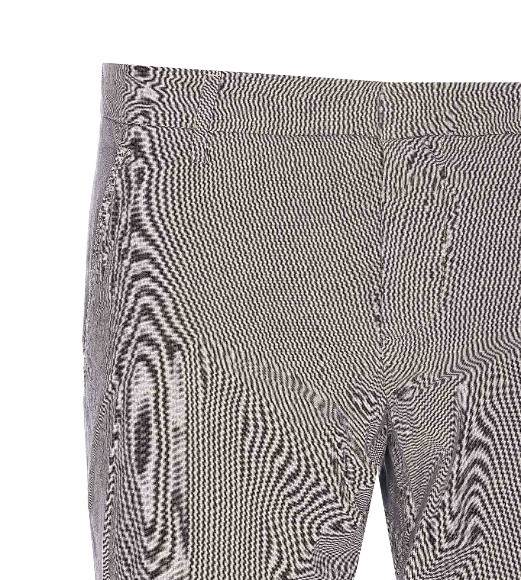 Dondup Trousers Grey Lyocell