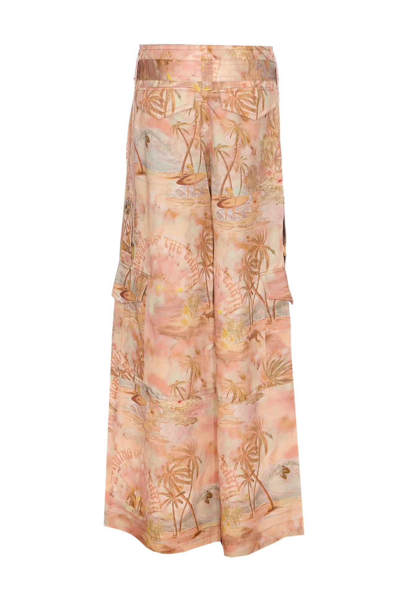 Zimmermann Trousers Multicolour Viscose