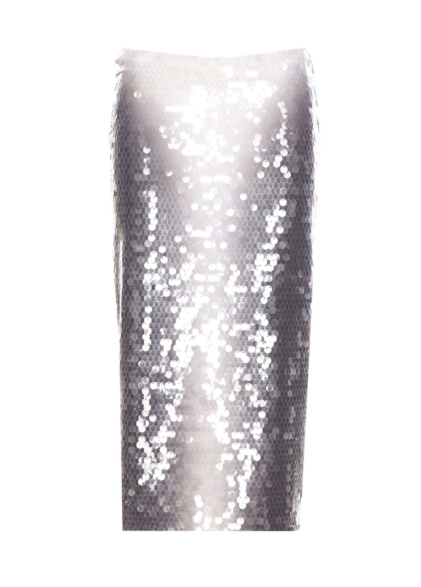 Sportmax Skirts Silver Polyamide