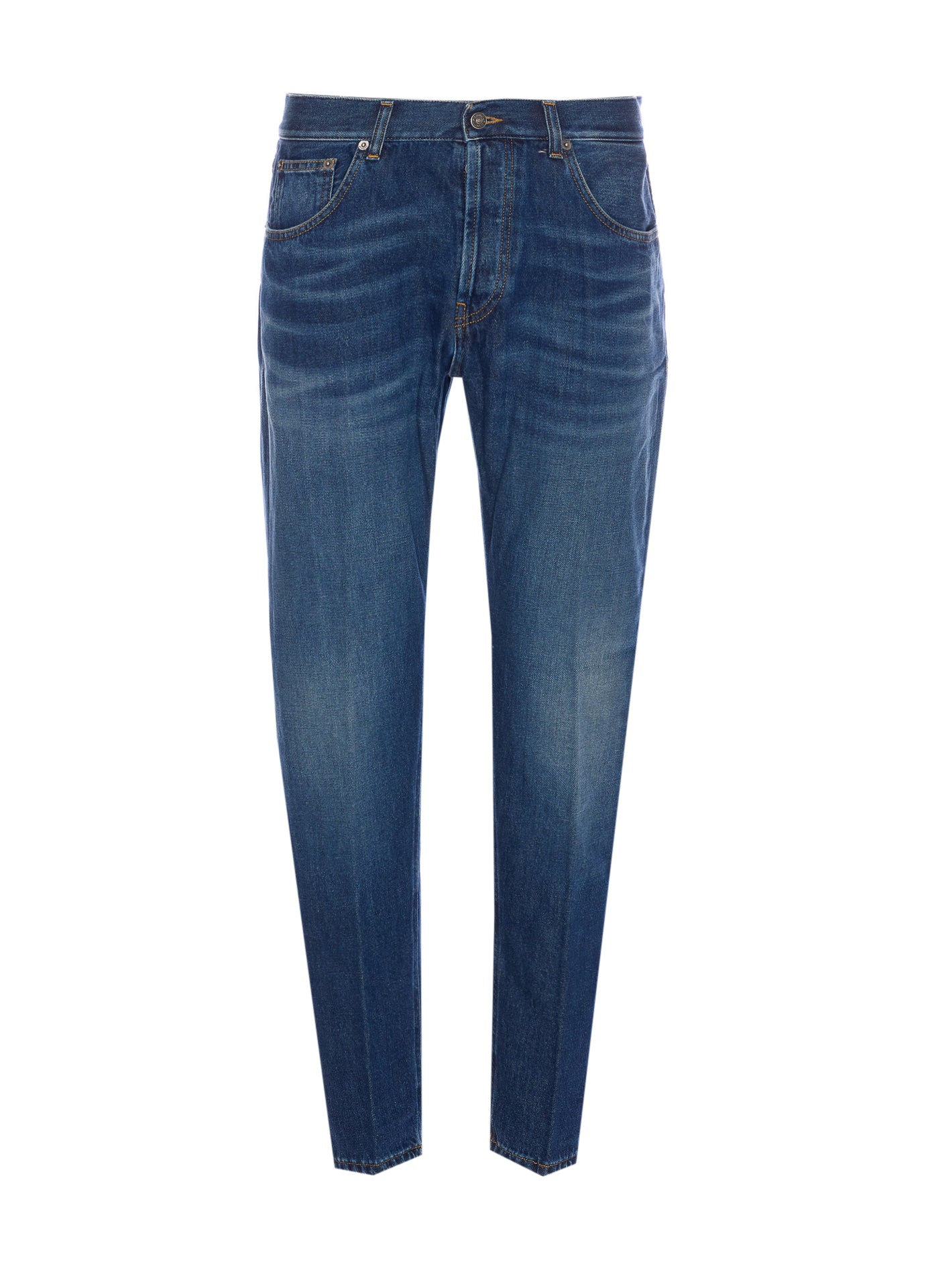 Dondup Jeans Blue Cotton