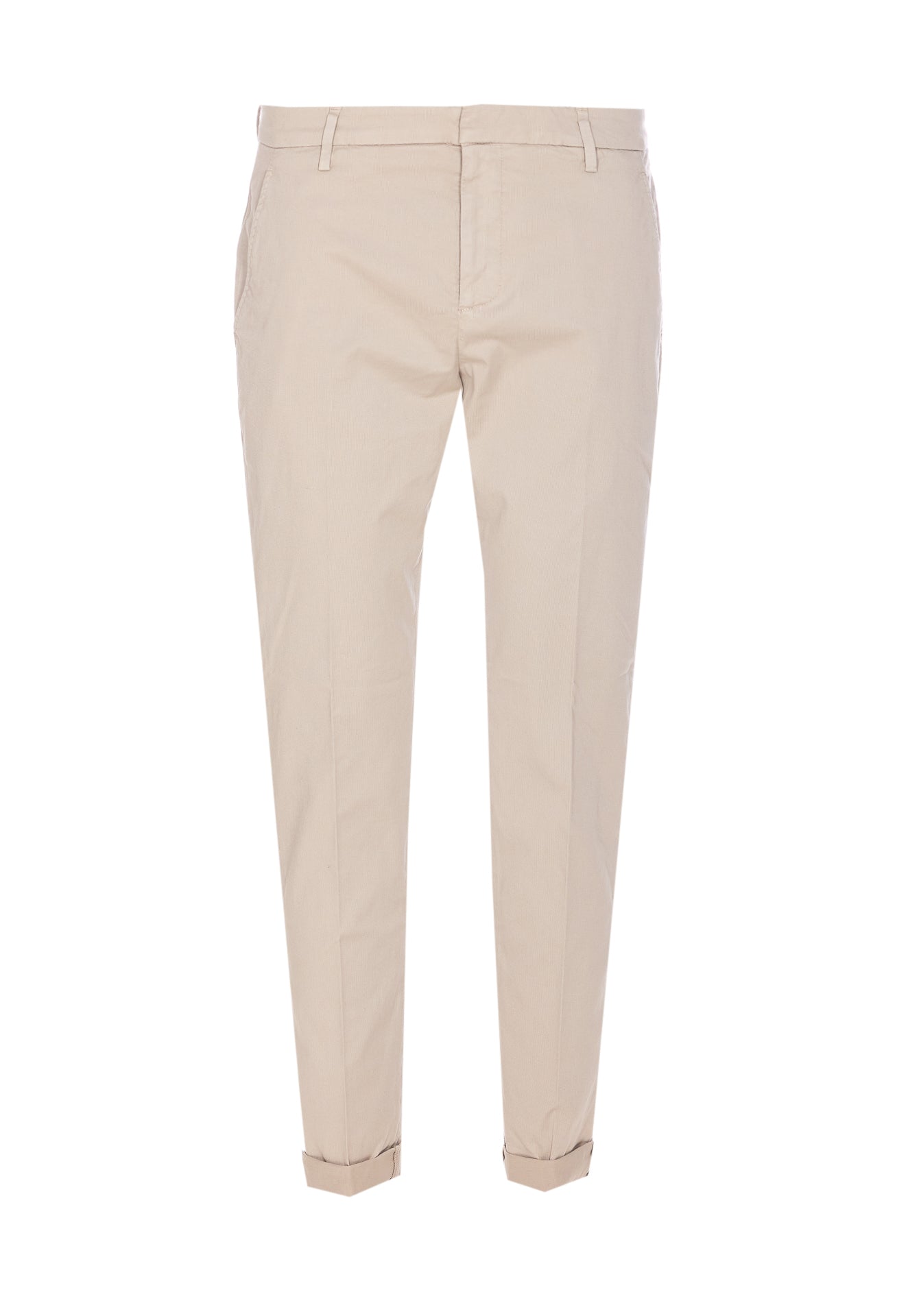 Dondup Trousers Beige Lyocell