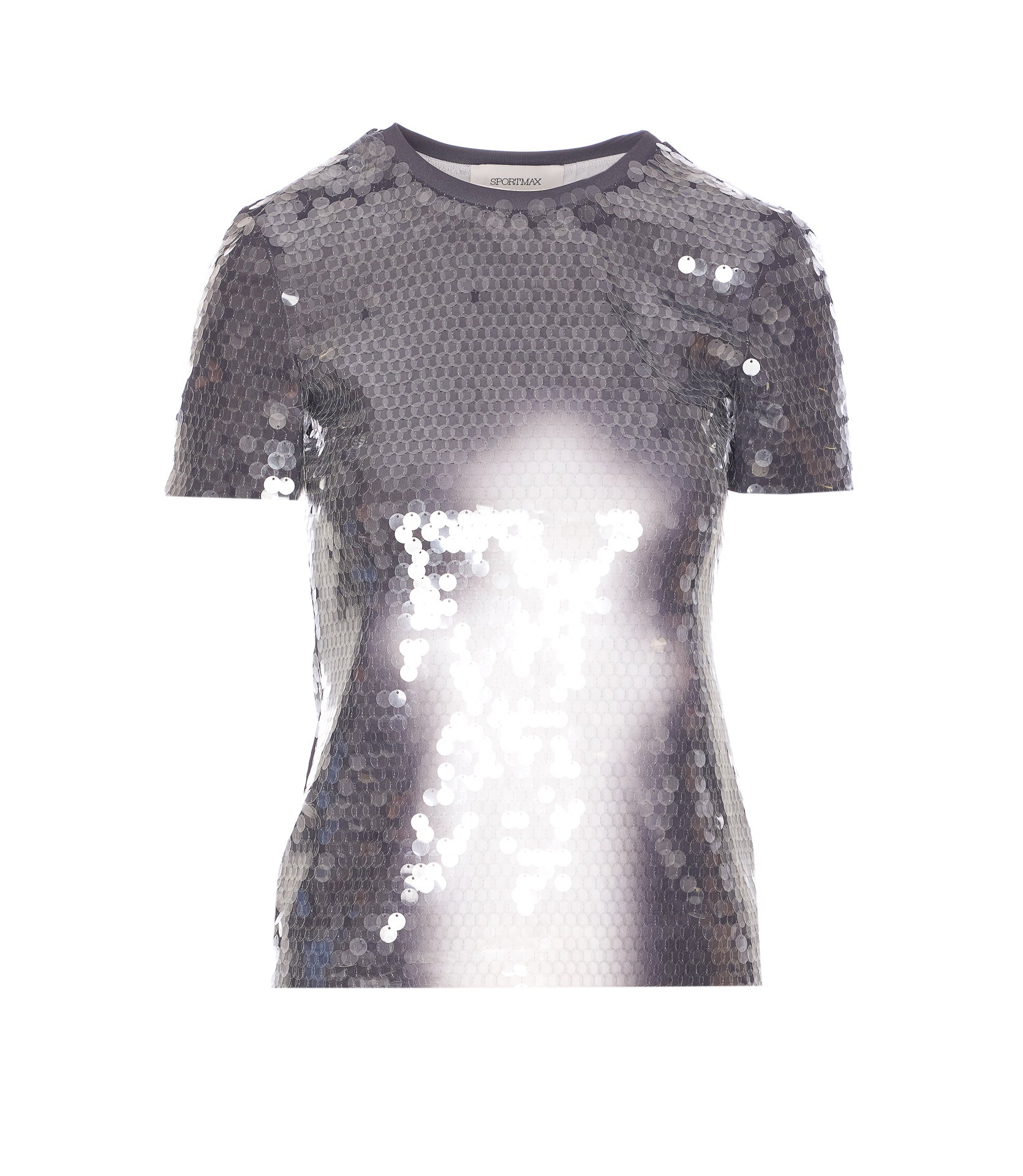 Sportmax Top Silver Polyamide