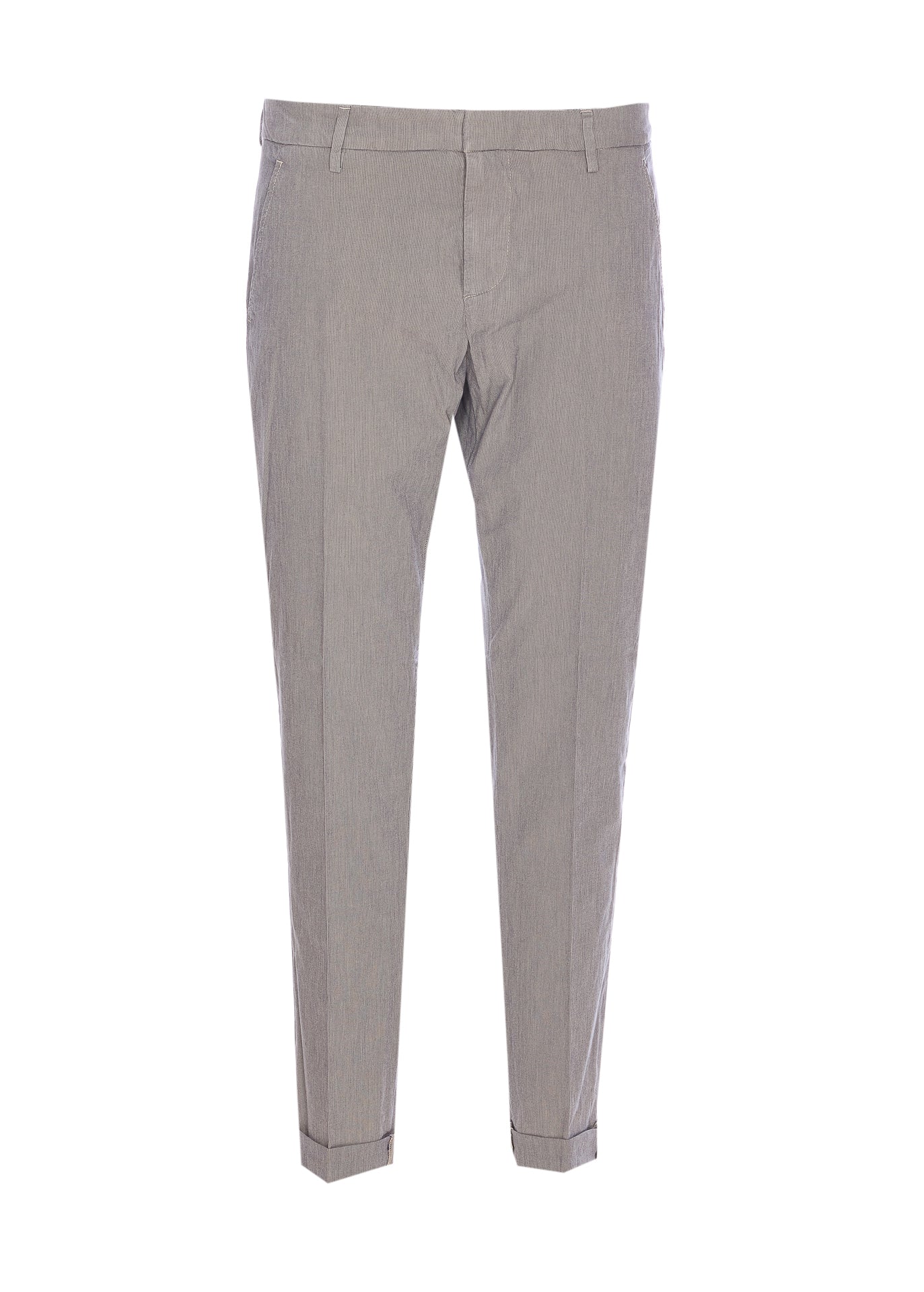 Dondup Trousers Grey Lyocell