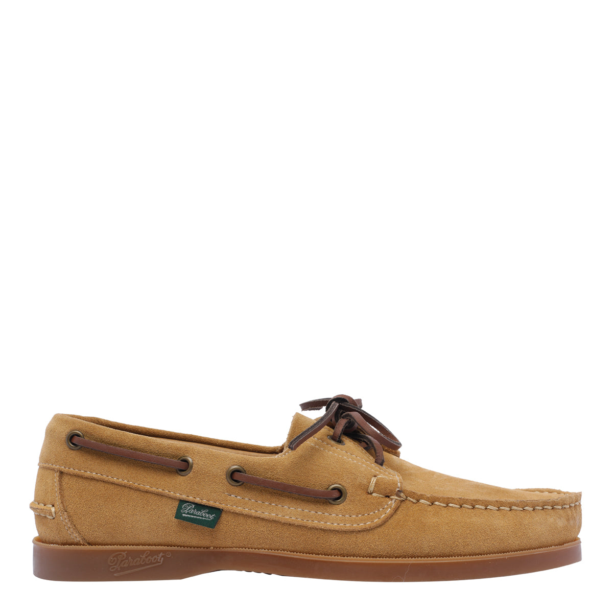 Paraboot Flat Shoes Beige Suede Leather/rubber Sole