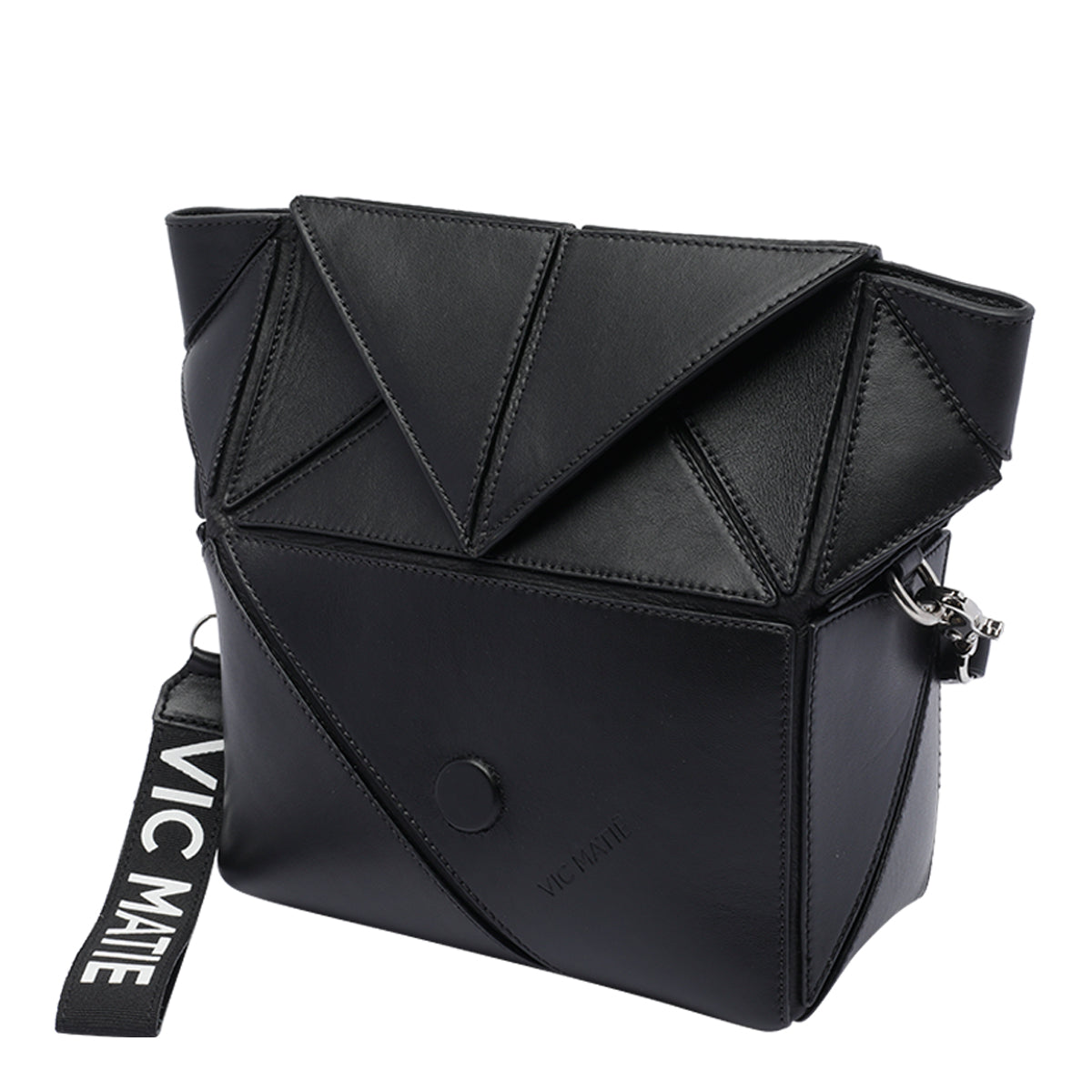 Vic Matie Bags Black Calf Leather