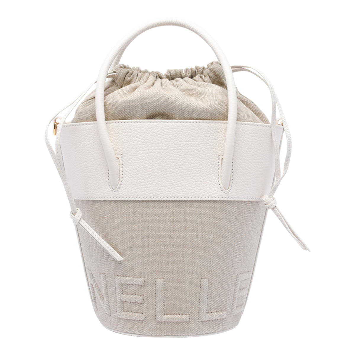 Coccinelle Bags Beige Fabric Leather Sole