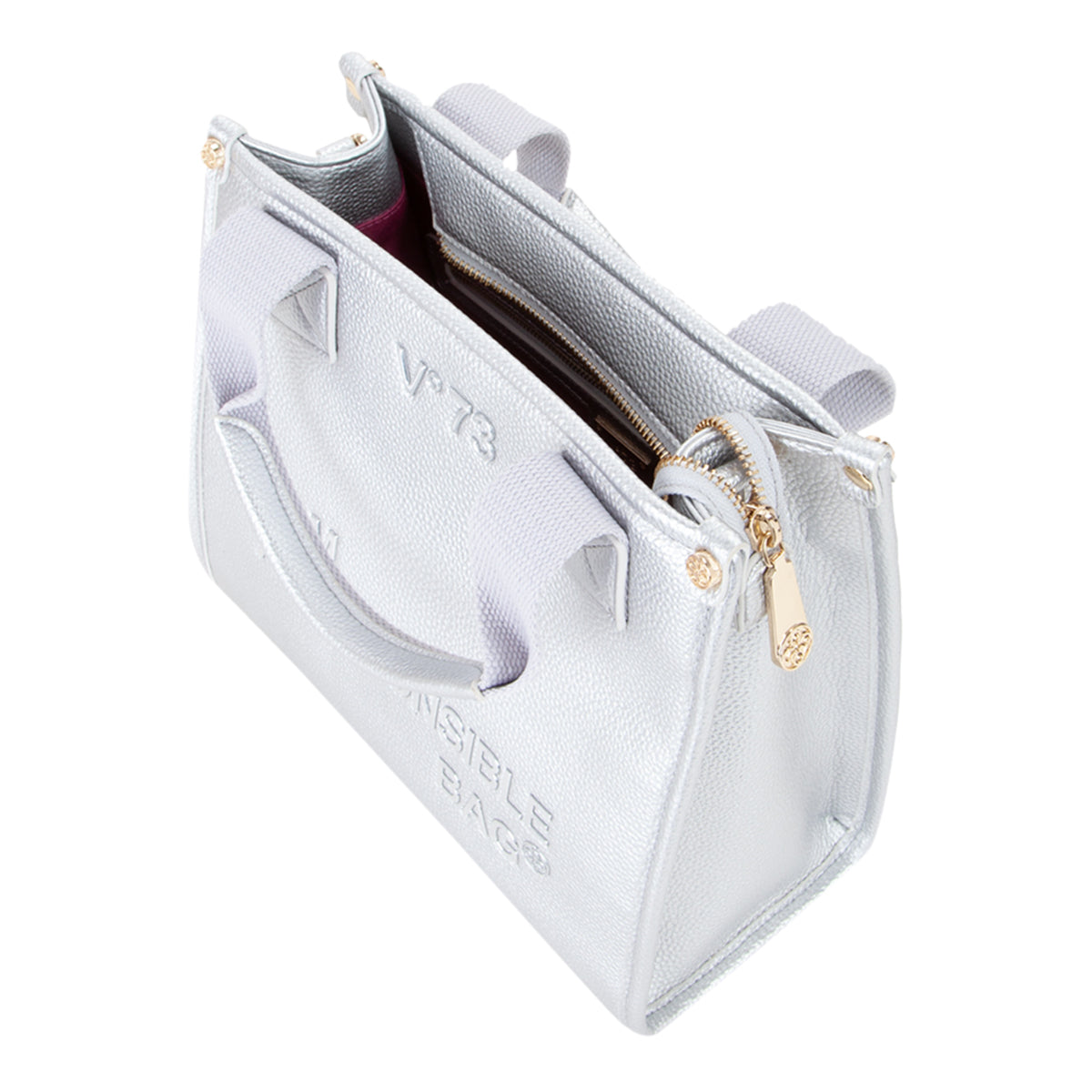 V°73 Bags Silver Polyurethane