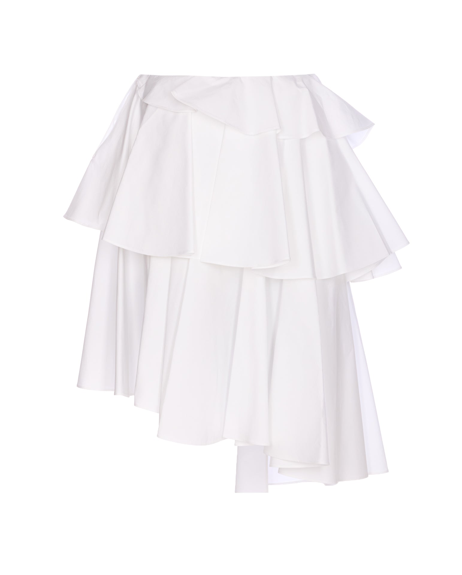 Alaia Skirts White Cotton