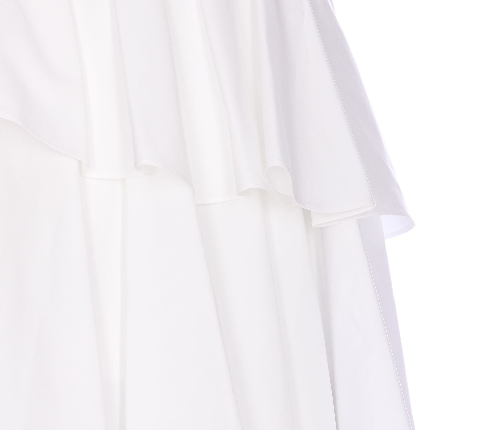 Alaia Skirts White Cotton