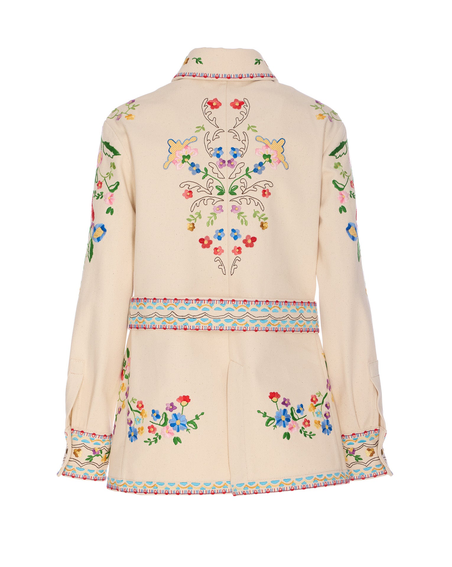 Valentino Garavani Jackets Beige Cotton