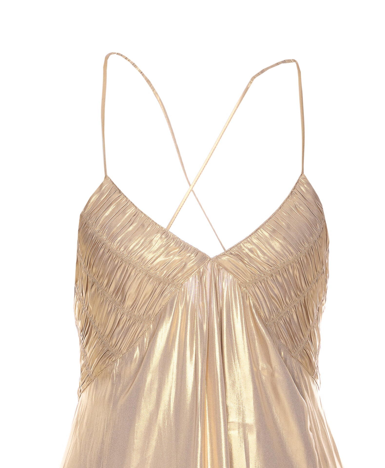 Zadig & Voltaire Dresses Golden Polyester