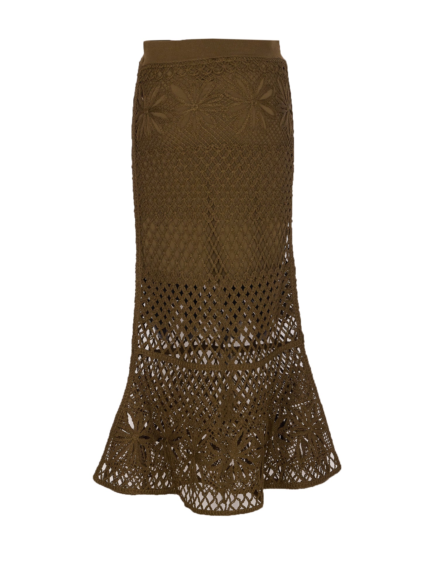 Pinko Skirts Brown Viscose