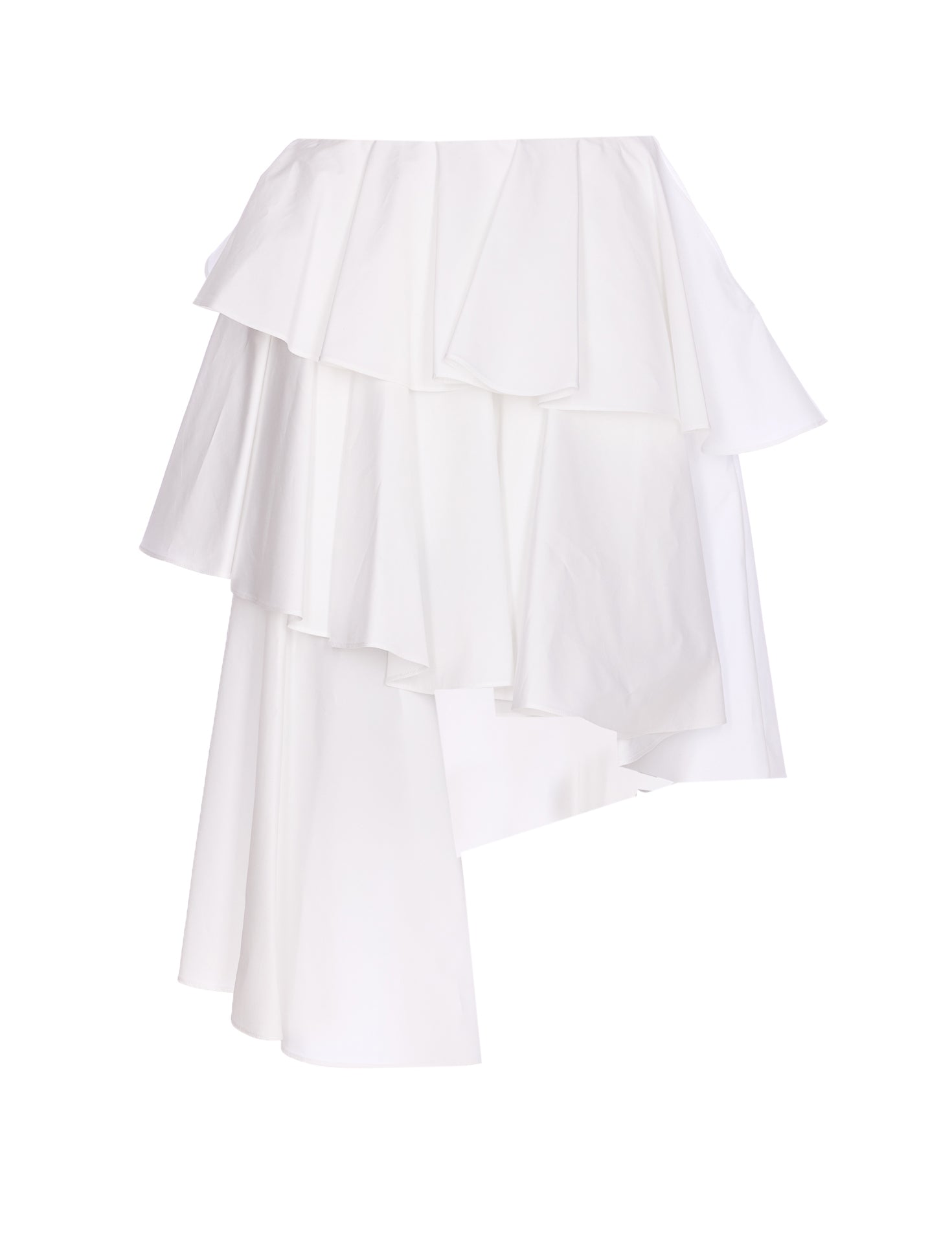 Alaia Skirts White Cotton