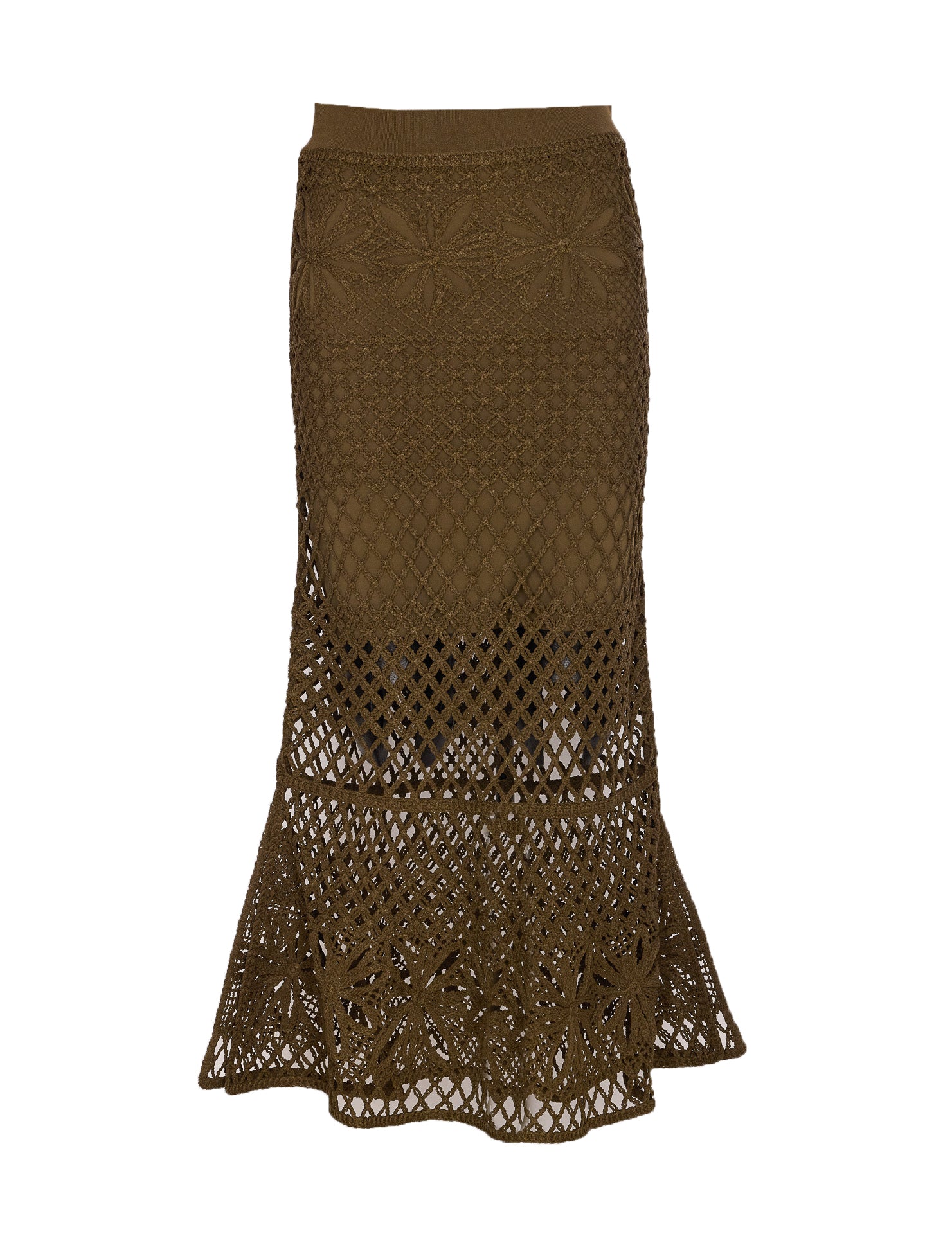 Pinko Skirts Brown Viscose