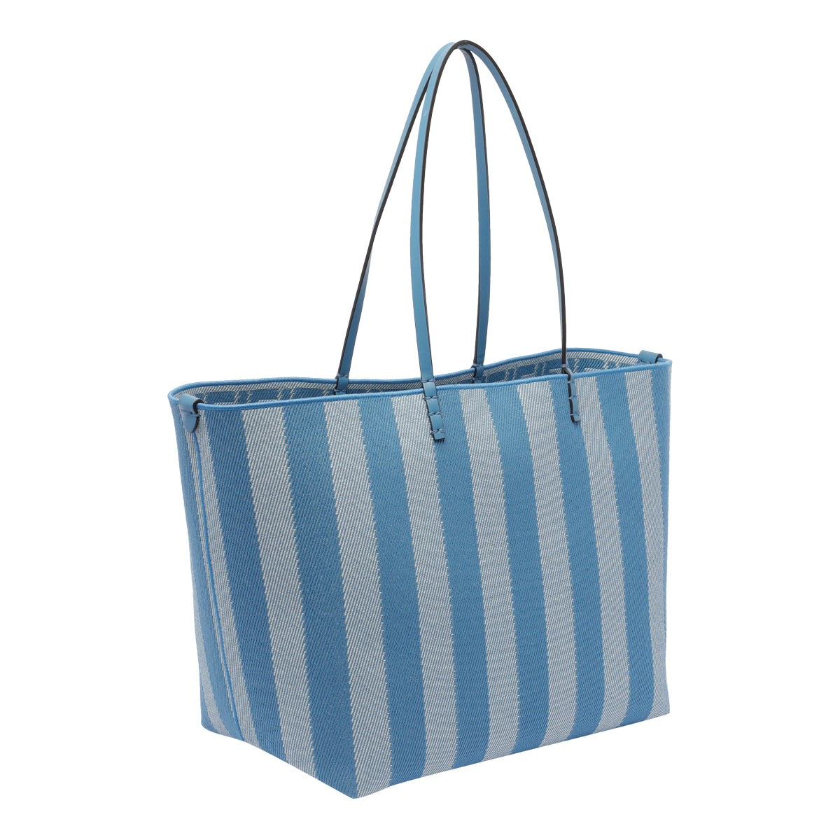 Fendi Bags Blue Fabric Calf Leather