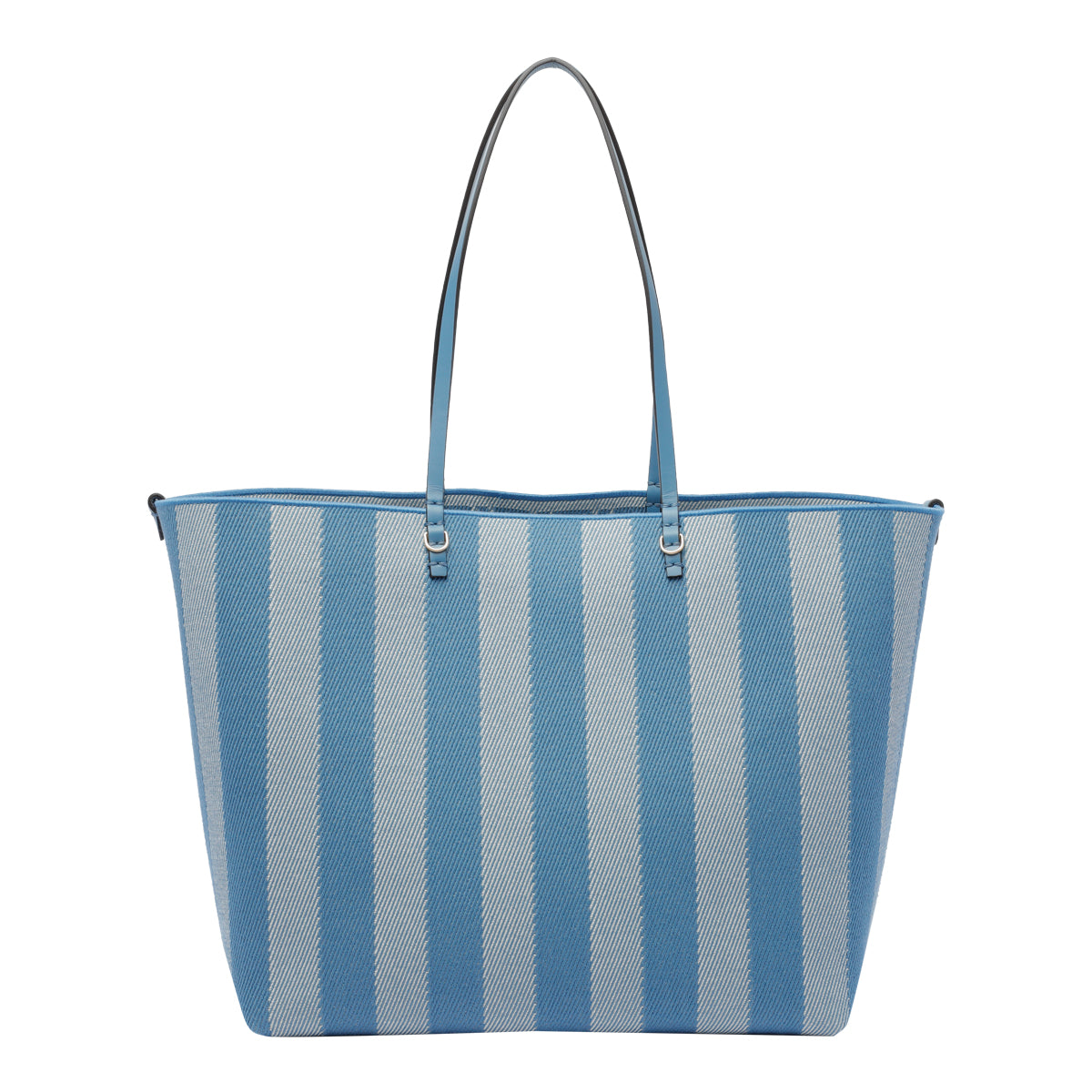 Fendi Bags Blue Fabric Calf Leather