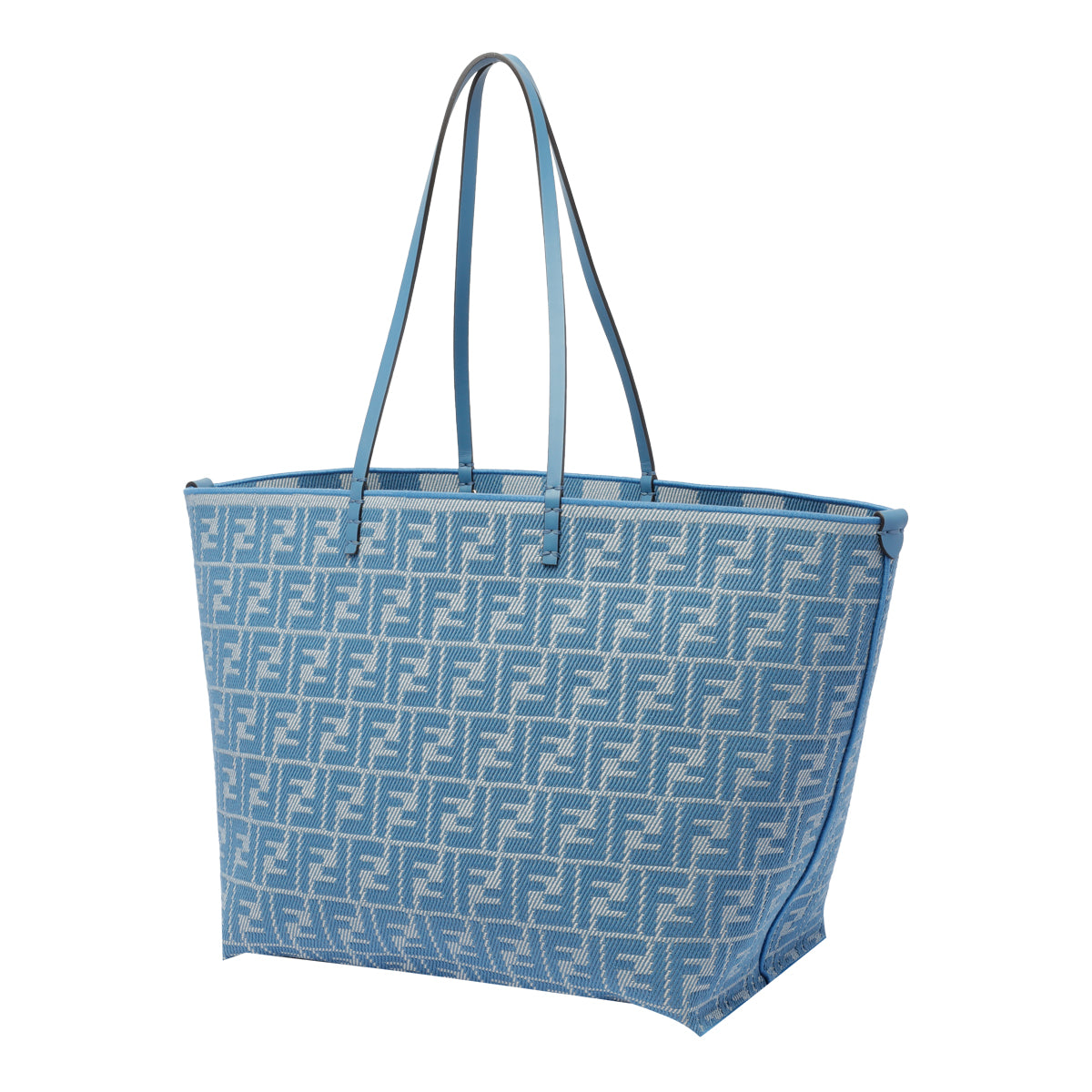 Fendi Bags Blue Fabric Calf Leather