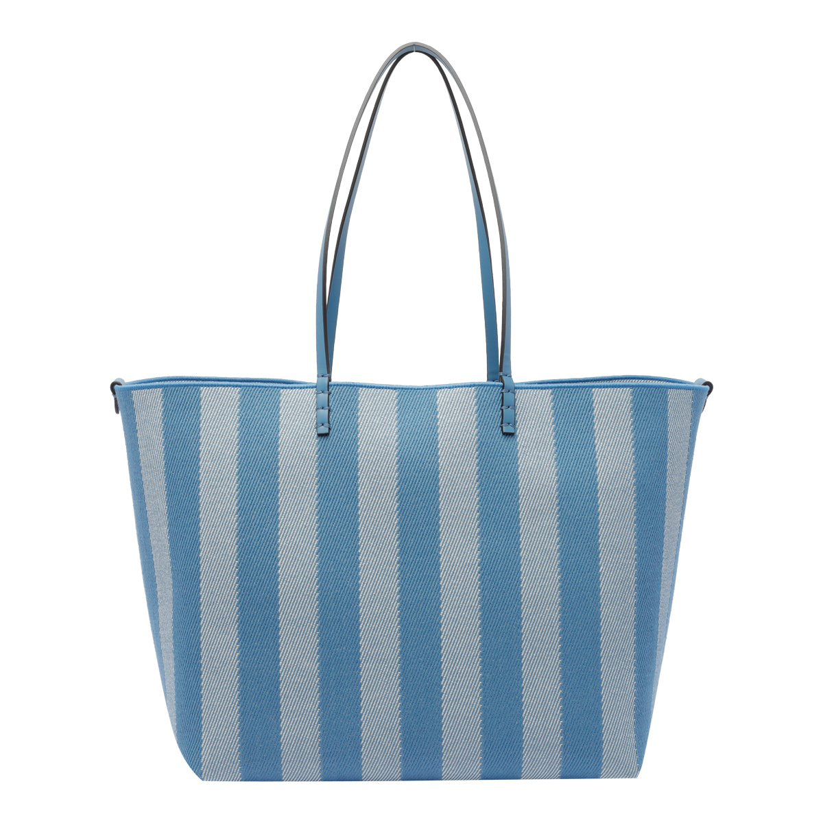 Fendi Bags Blue Fabric Calf Leather