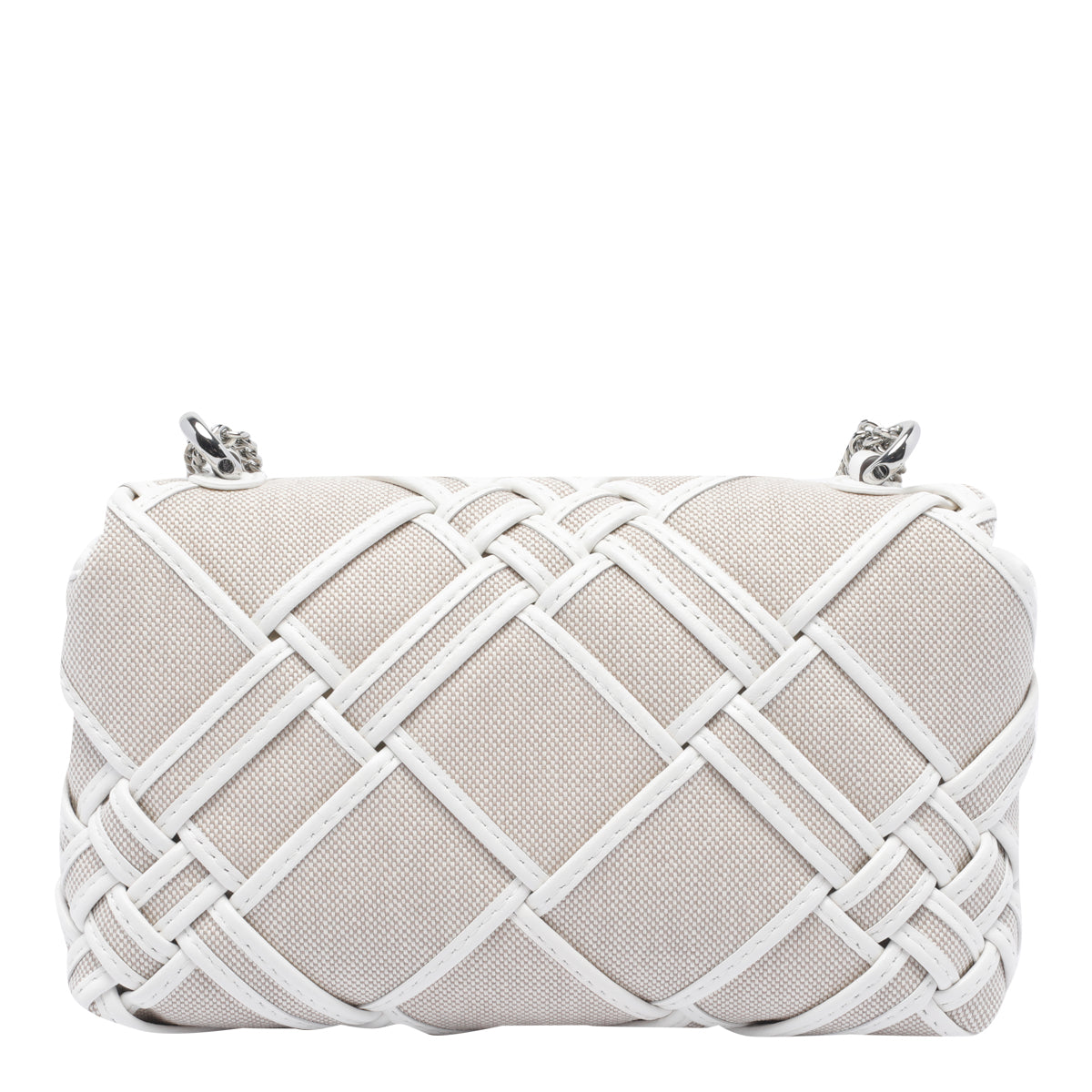 Tory Burch Bags Beige Fabric Calf Leather