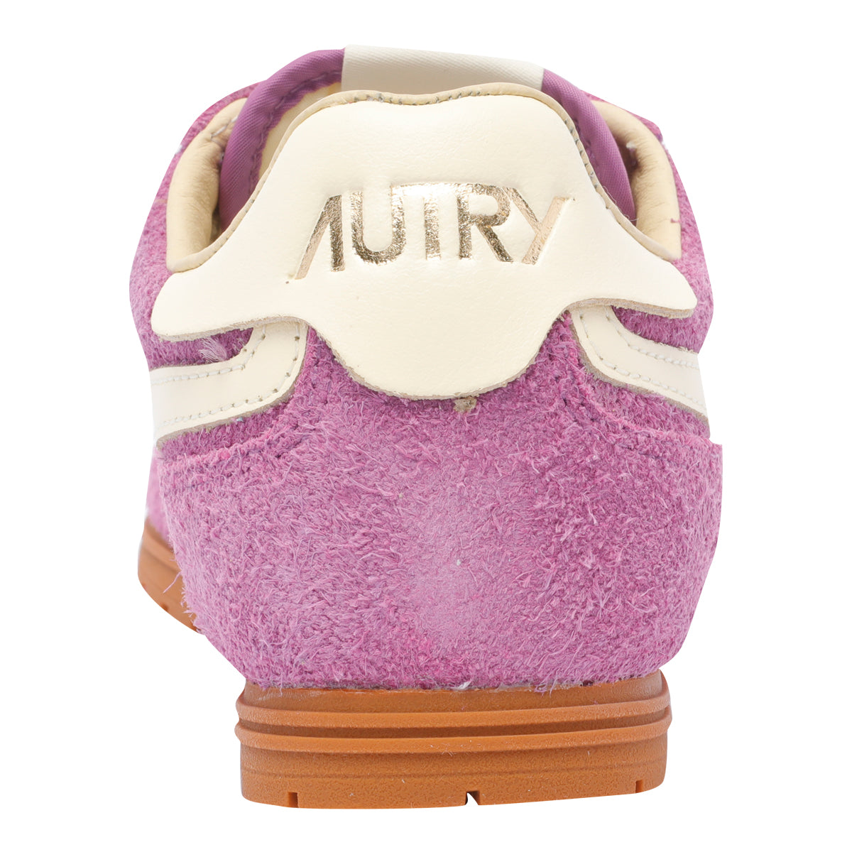 Autry Sneakers Purple Suede Leather/rubber Sole