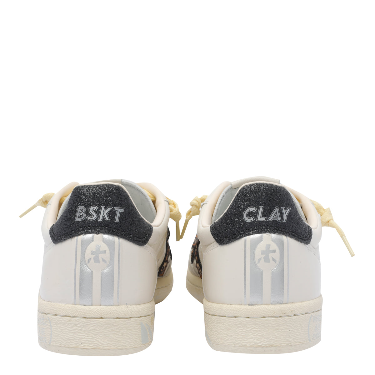 Premiata Sneakers White Calf Leather/rubber Sole