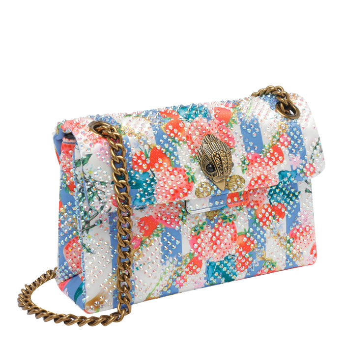 Kurt Geiger Bags White Polyester Crystal Glass