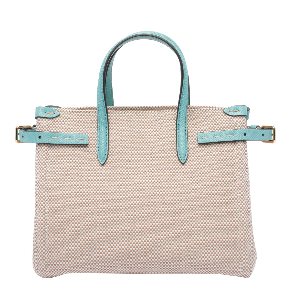 Valentino Garavani Bags Beige Fabric Calf Leather