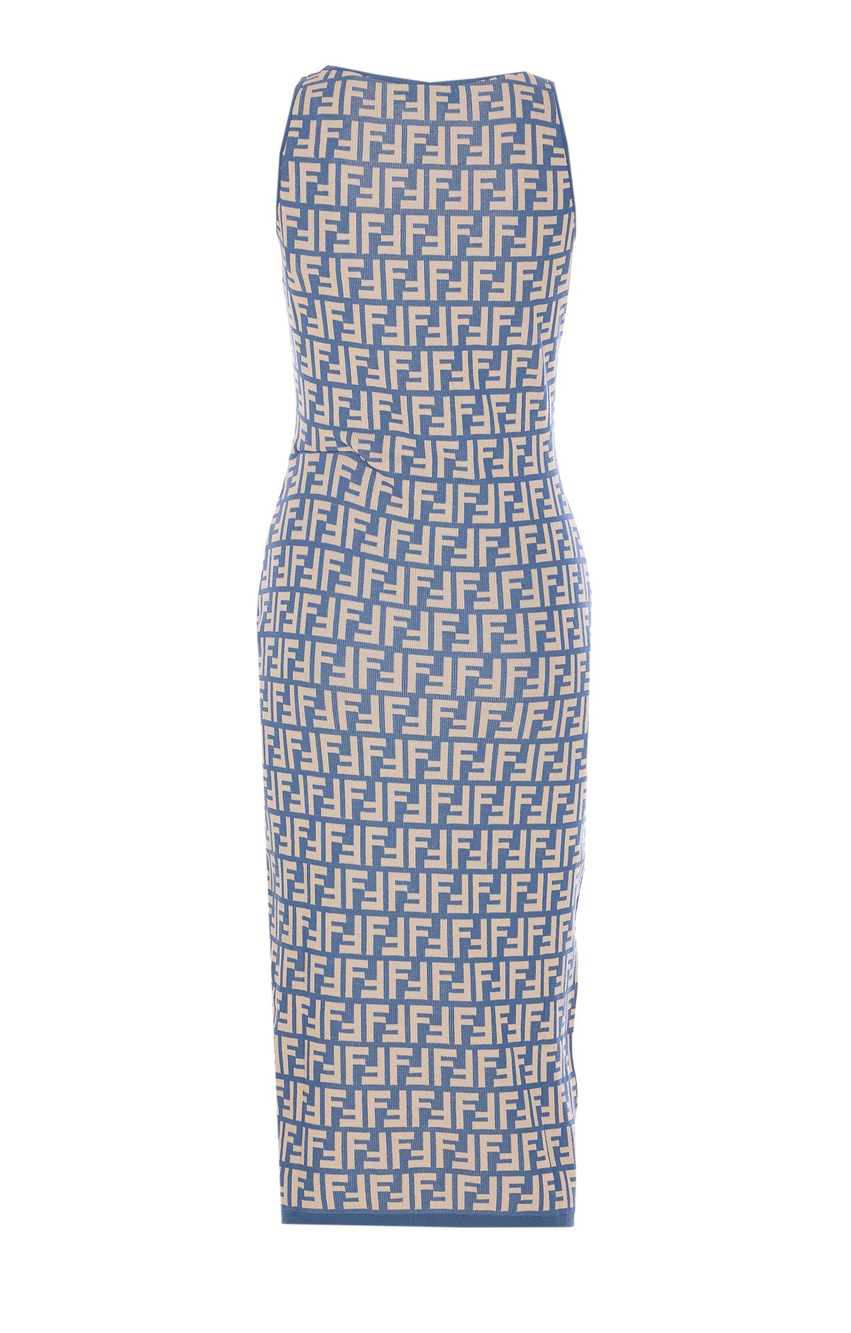 Fendi Dresses Blue Cotton