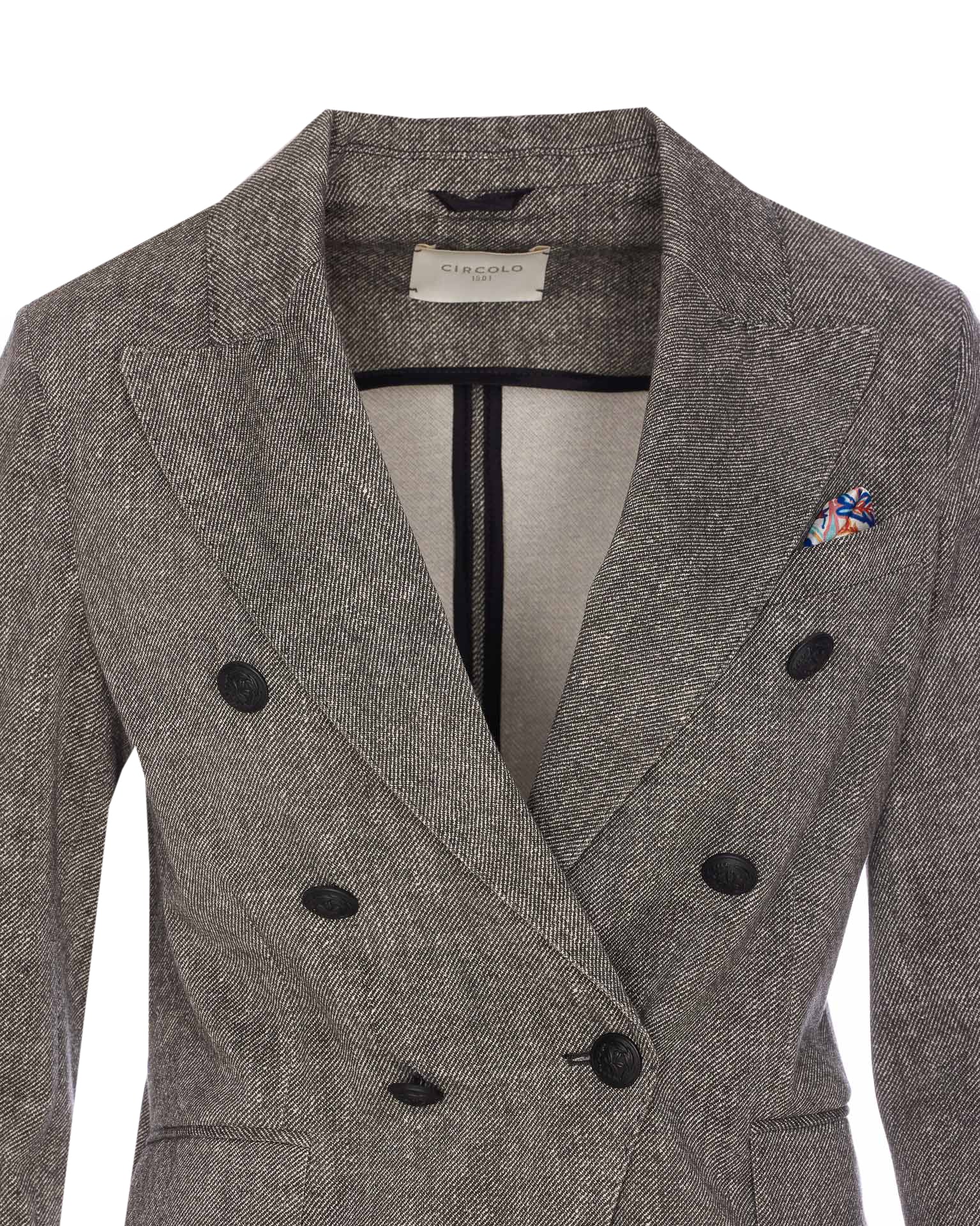 Circolo 1901 Jackets Grey Cotton