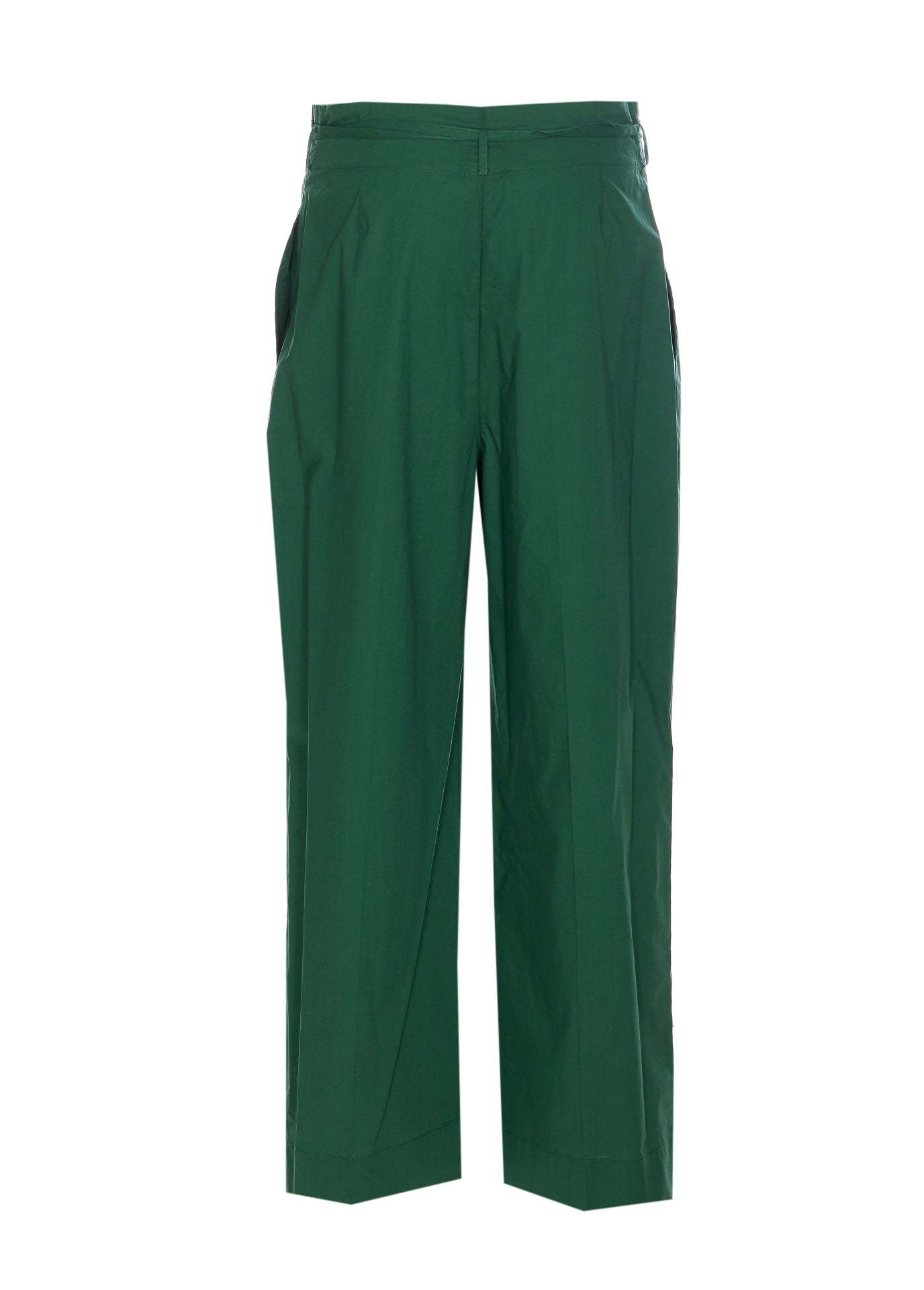 Liu Jo Trousers Green Cotton