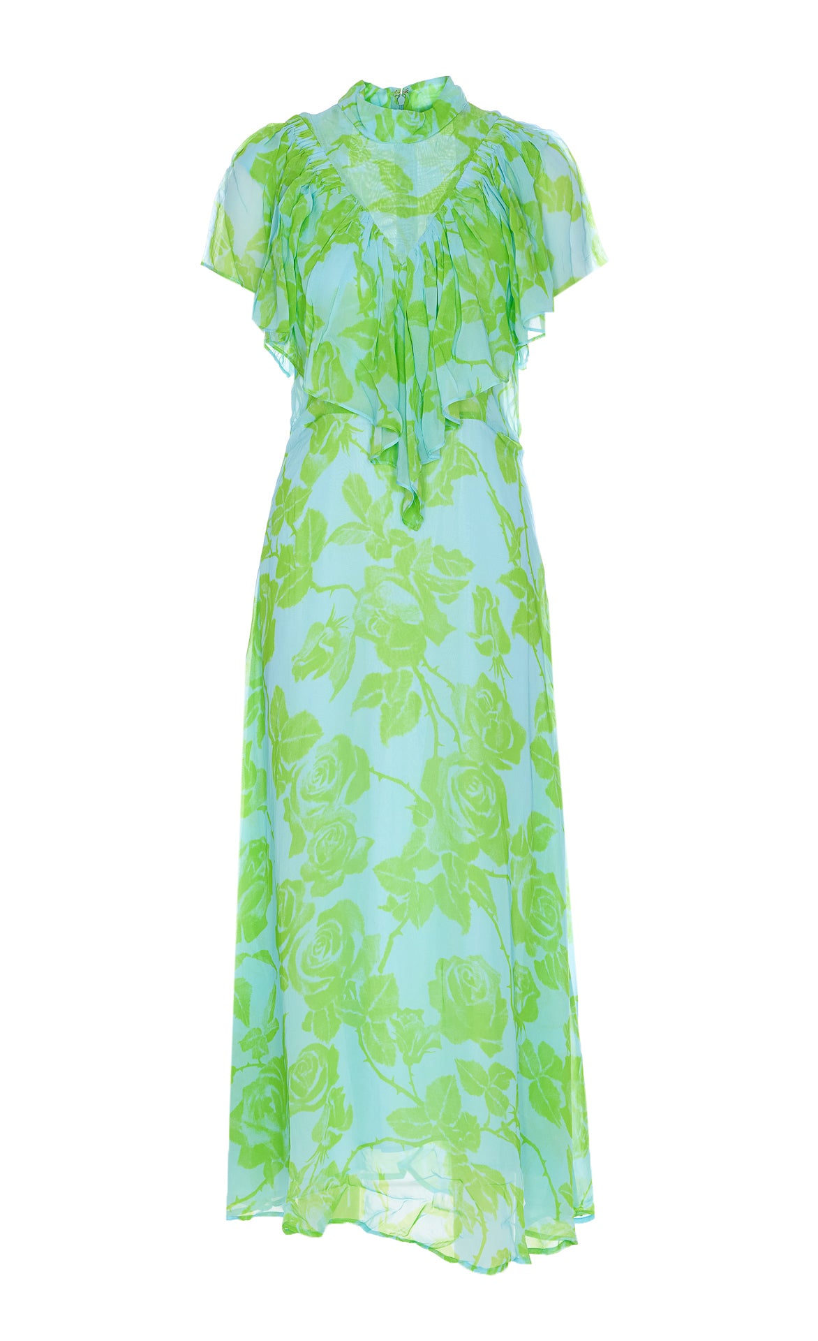 Essentiel Antwerp Dresses Green Viscose