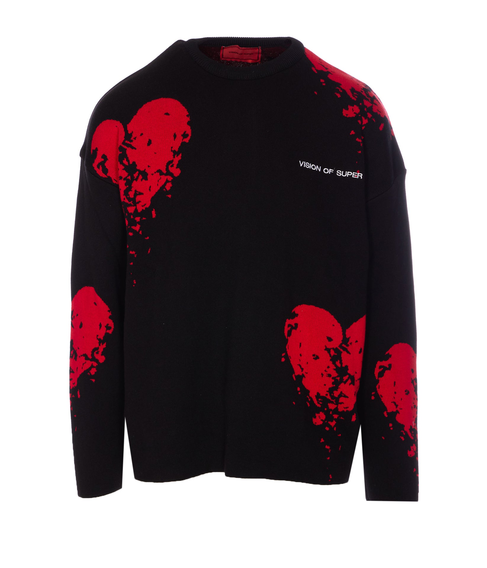 Vision Of Super Sweaters Black Cotton