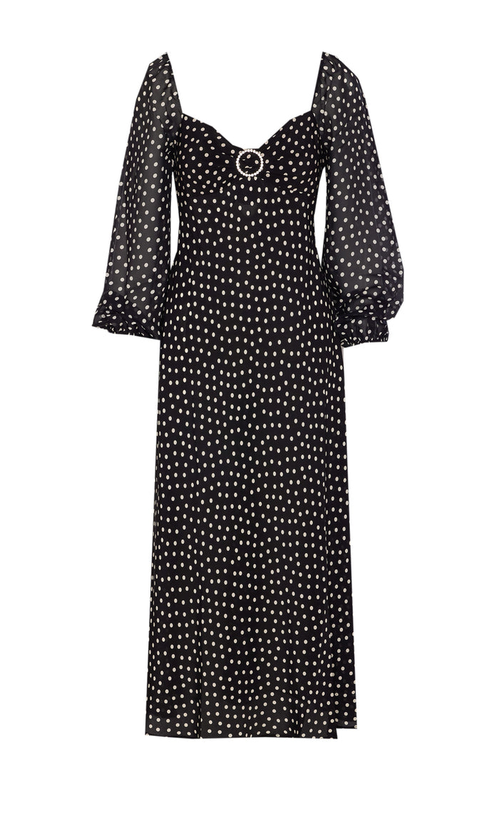 Rixo Dresses Black Silk