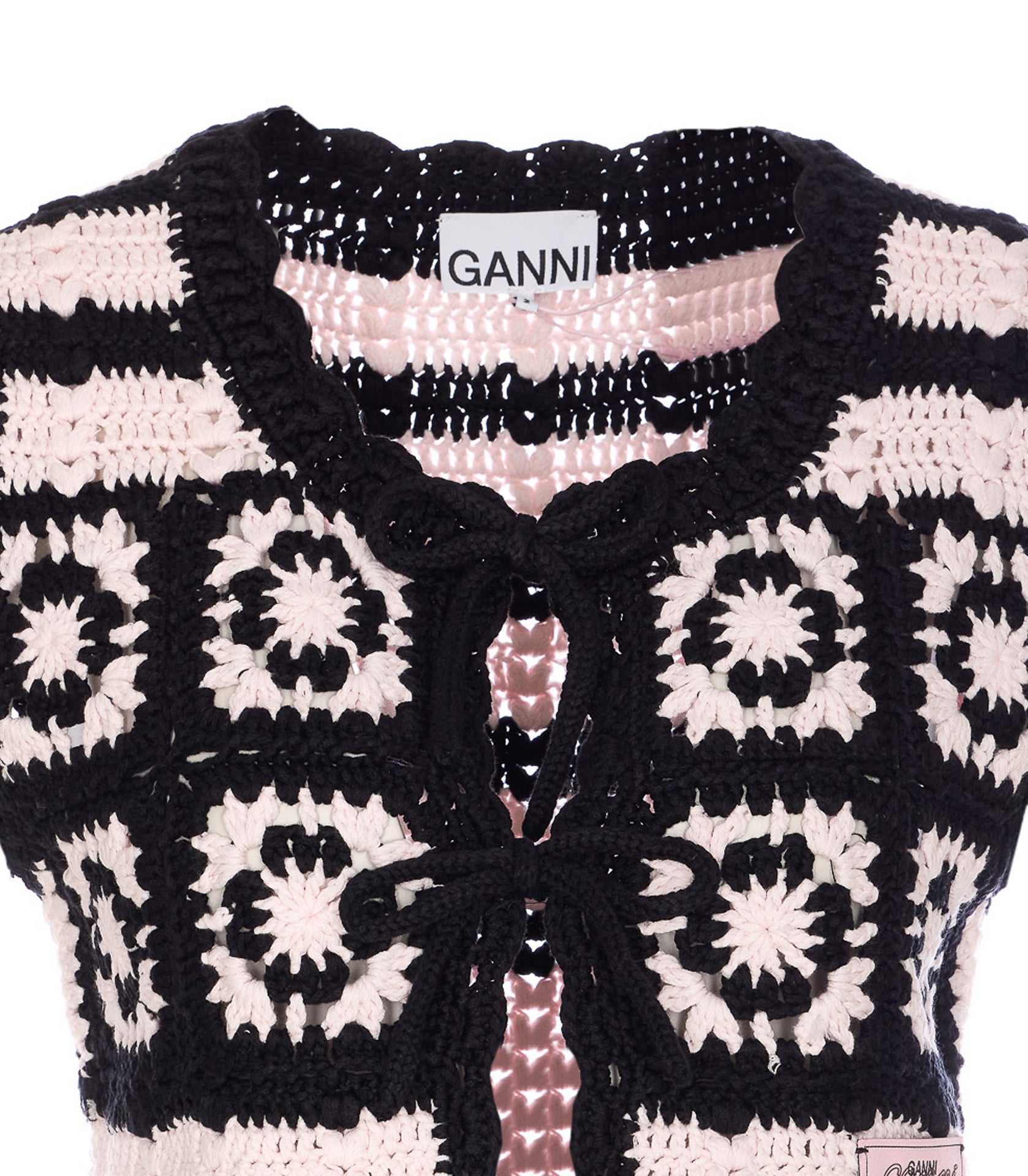Ganni Jackets Pink Organic Cotton