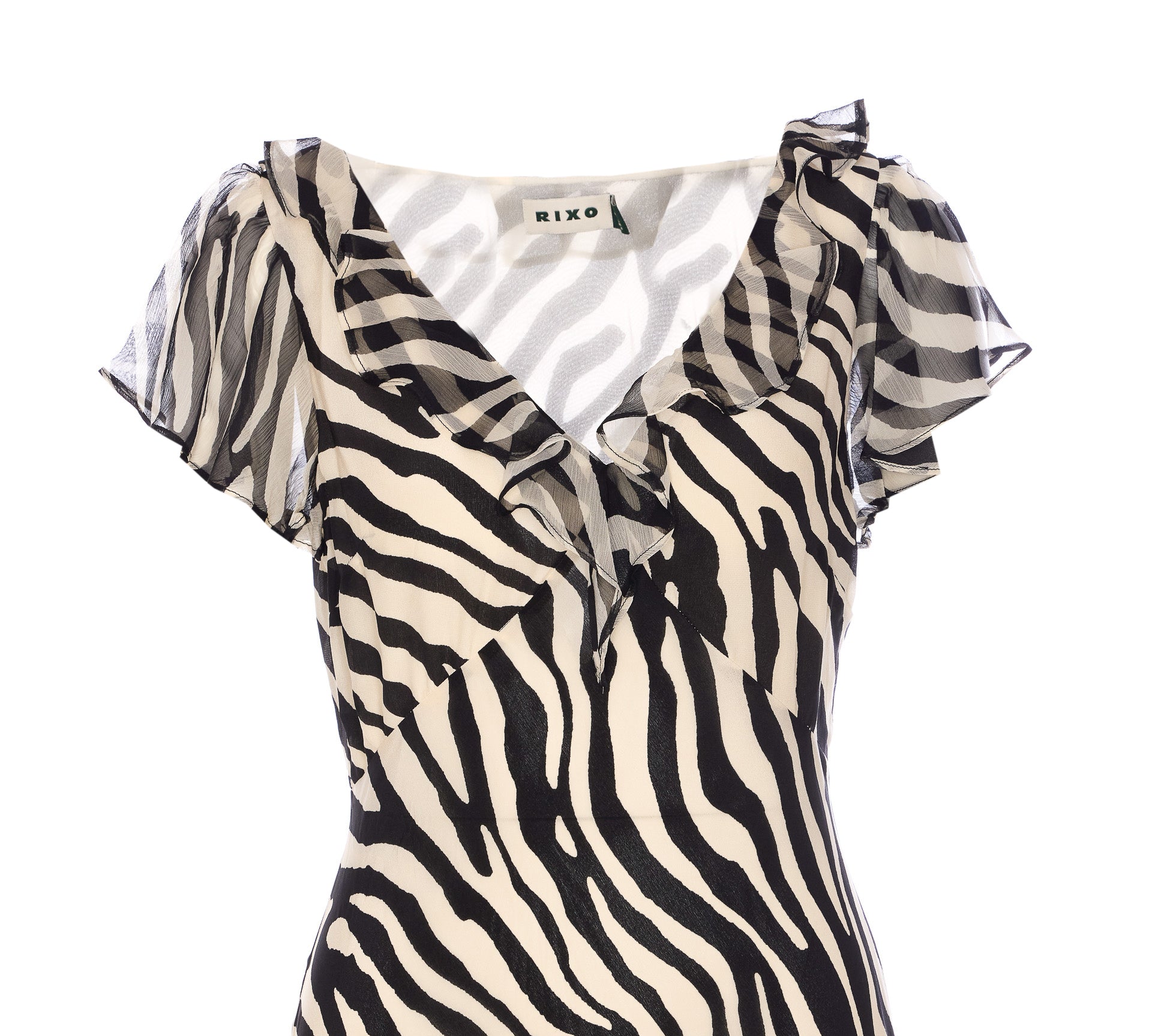 Rixo Dresses Black Silk