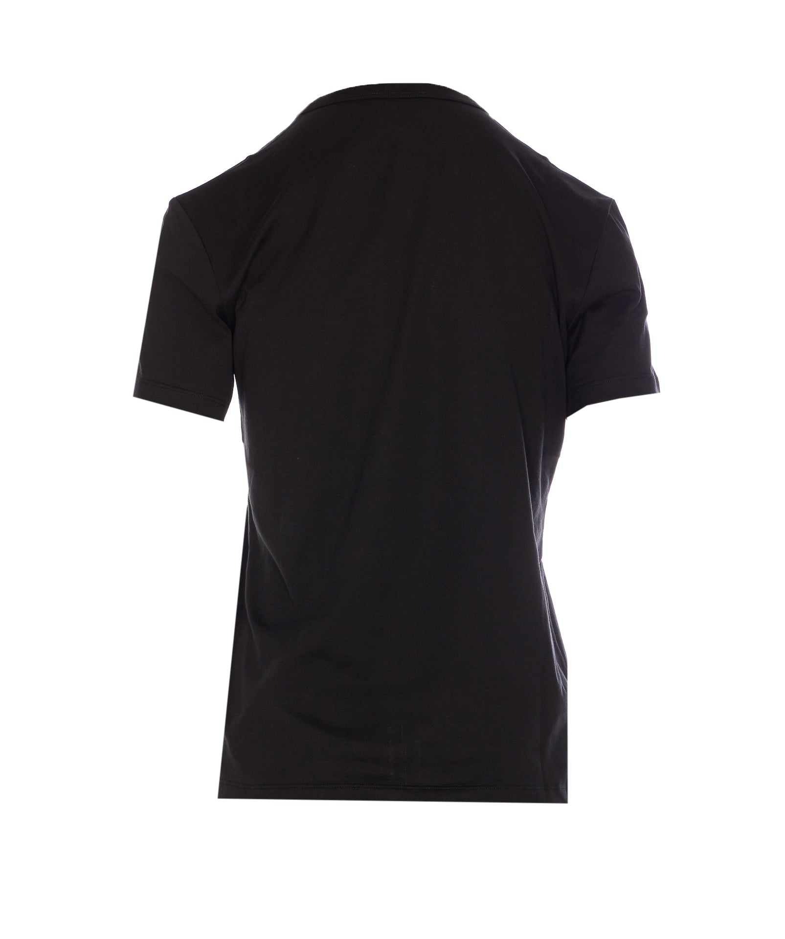Emilio Pucci T-Shirts And Polos Black Cotton