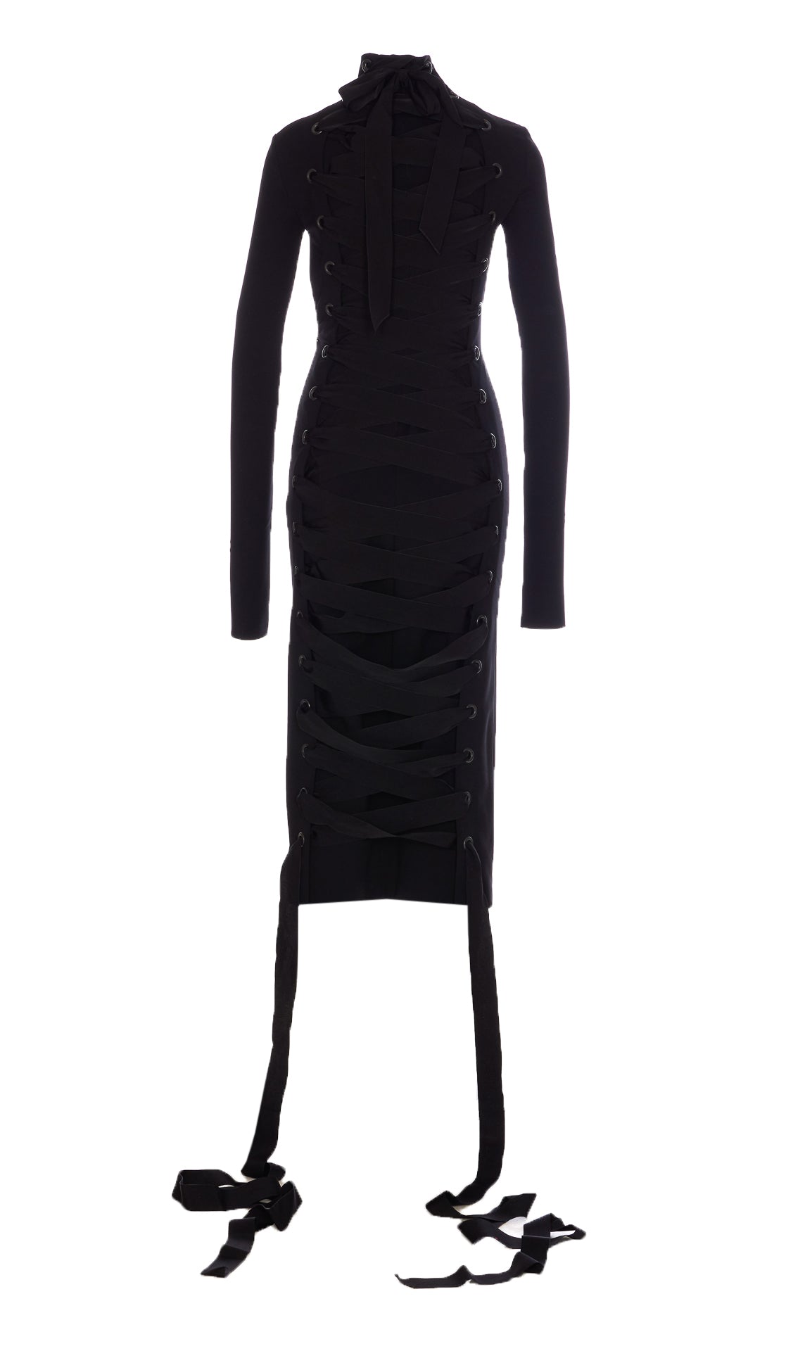 Balenciaga Dresses Black Viscose