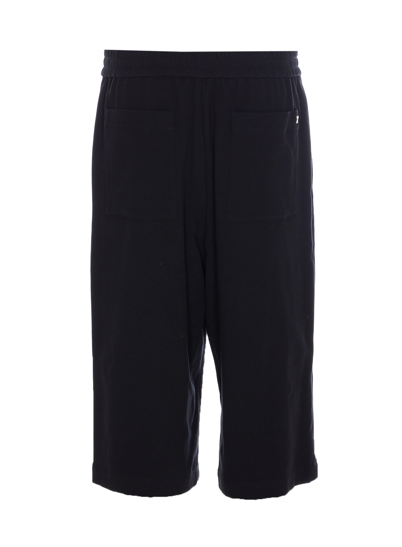 Ami Alexandre Matiussi Shorts Black Cotton
