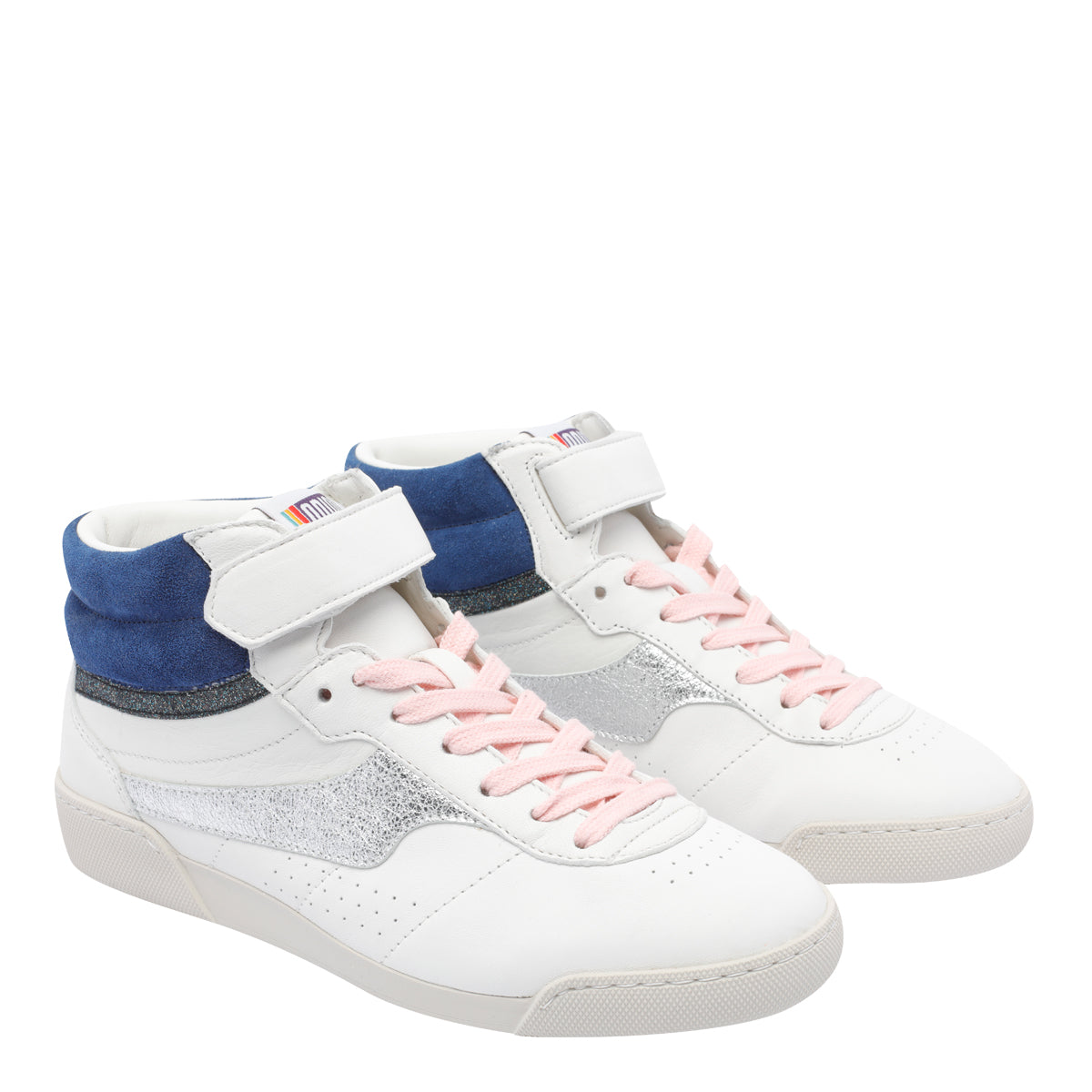 Abica Sneakers White Calf Leather/rubber Sole