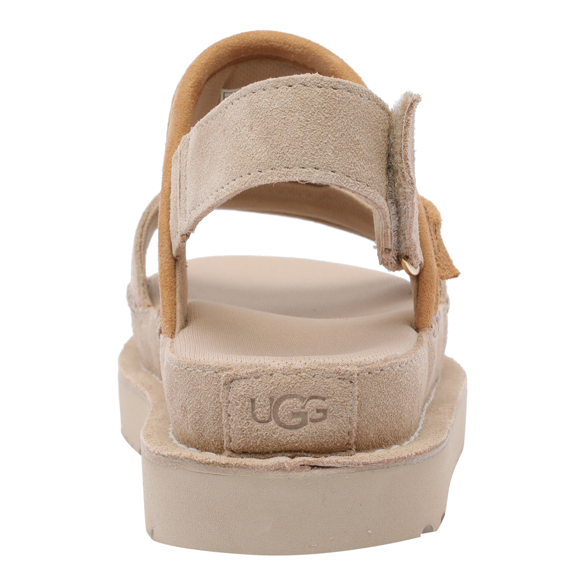 Ugg Sandals Beige Calf Leather/rubber Sole