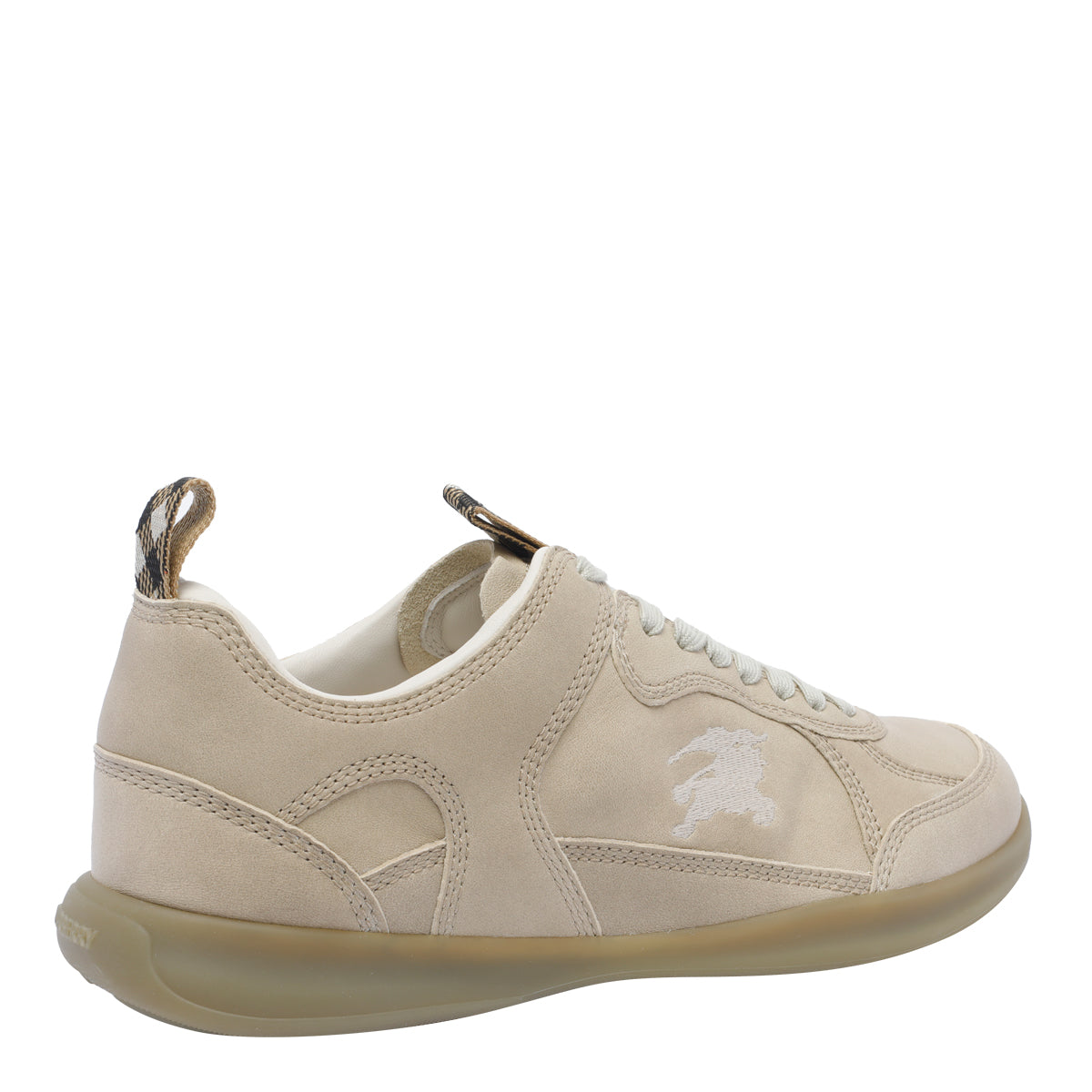 Burberry Sneakers Beige Calf Leather/rubber Sole