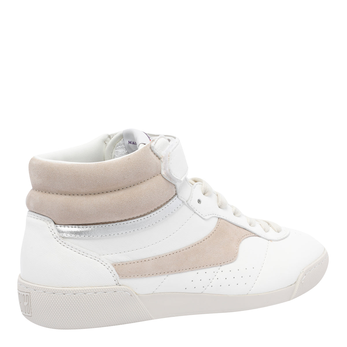 Abica Sneakers White Calf Leather/rubber Sole